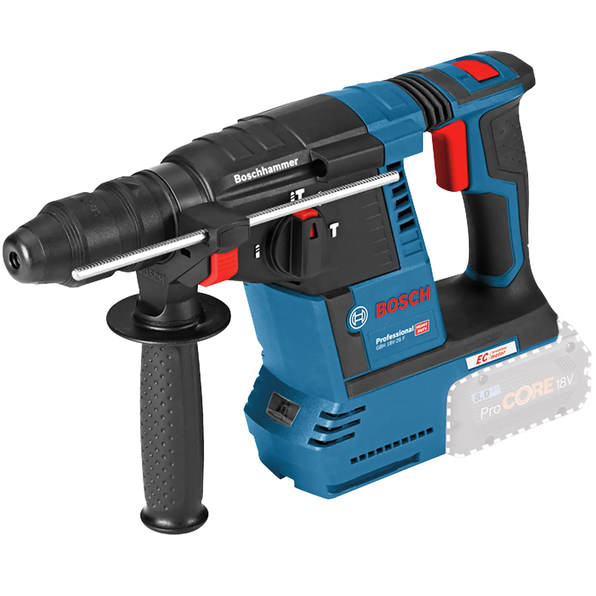 Martello Perforatore Bosch GBH 18V-26F PRO 18V - Image 2