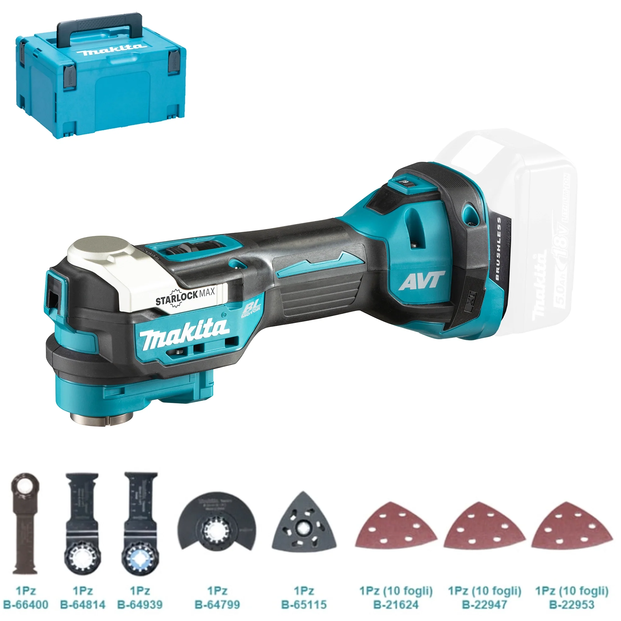 Multifunzione Makita DTM52ZJX1 18V - Image 2