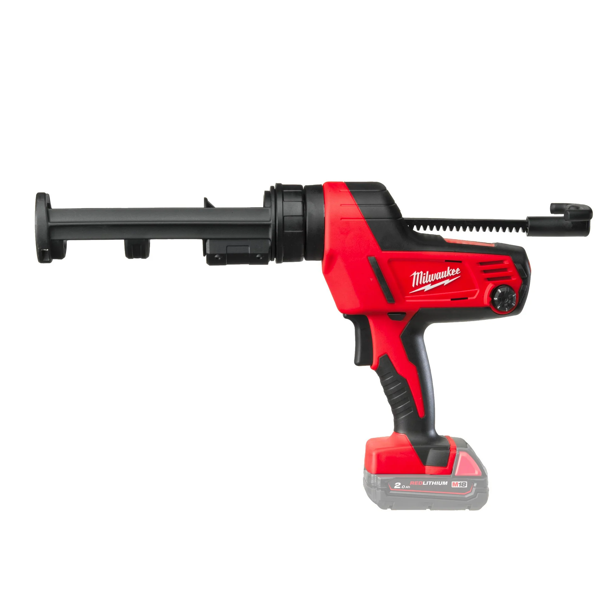 Pistola per silicone Milwaukee C18 PCG/310C-201B 18V 2Ah - Image 2