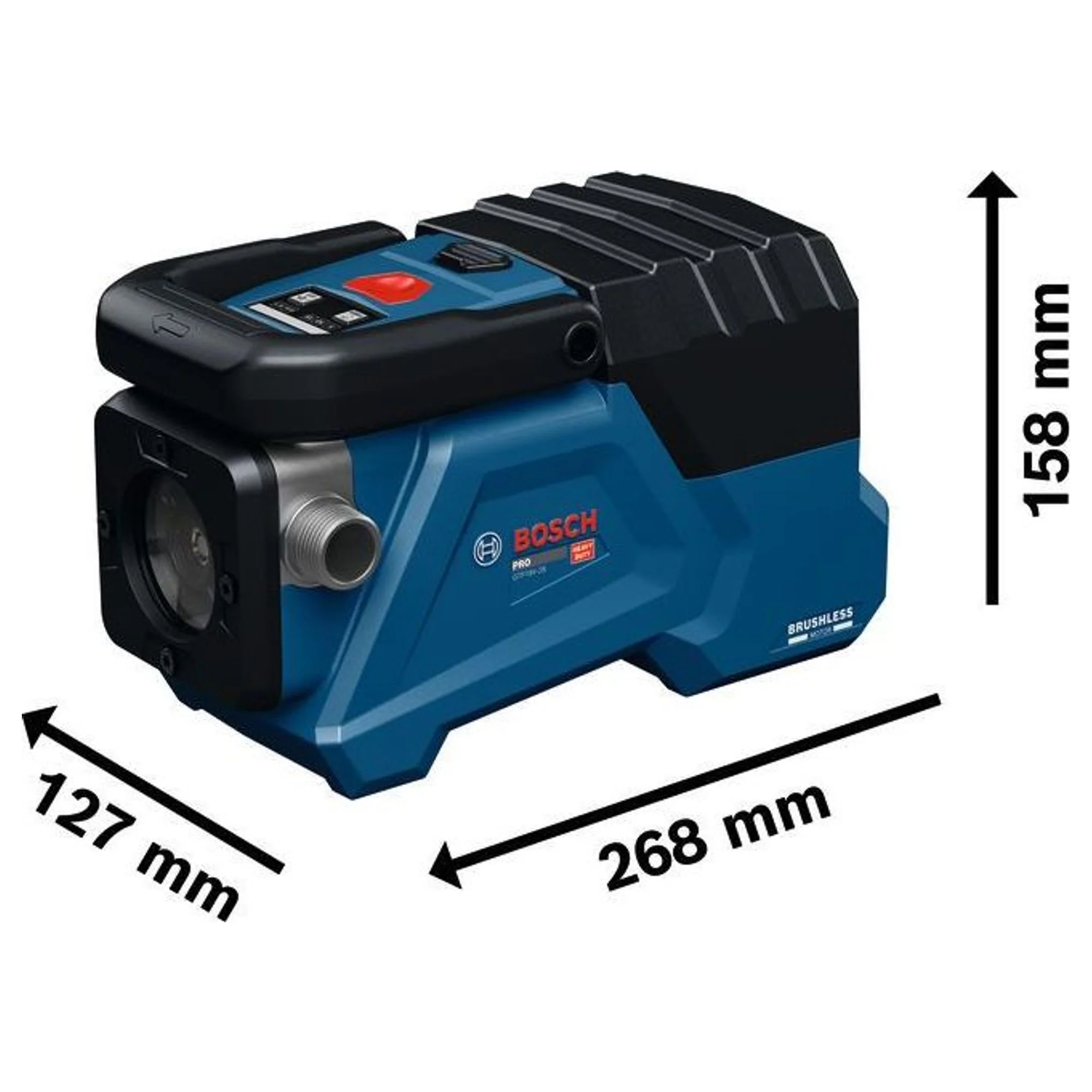 Pompa di Travaso Bosch Professional GTP18V-28 18V - Image 3