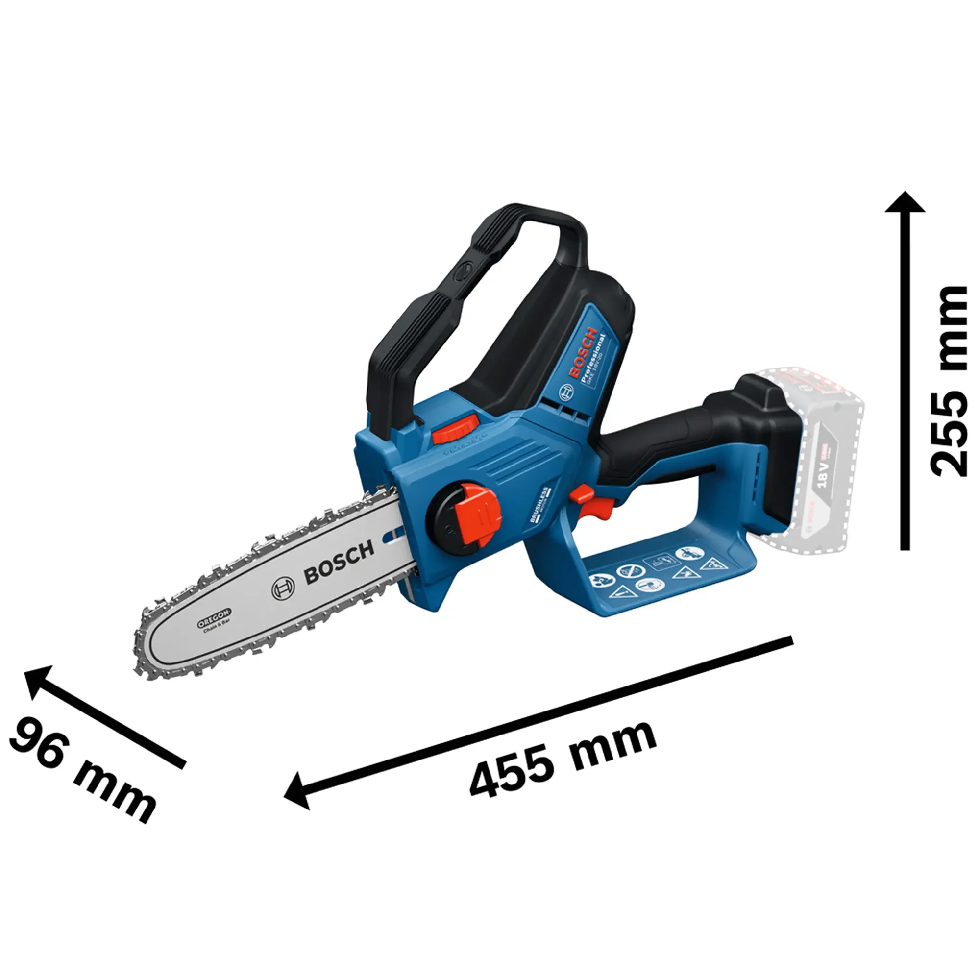 Potatore Bosch GKE 18V-20 - Image 2
