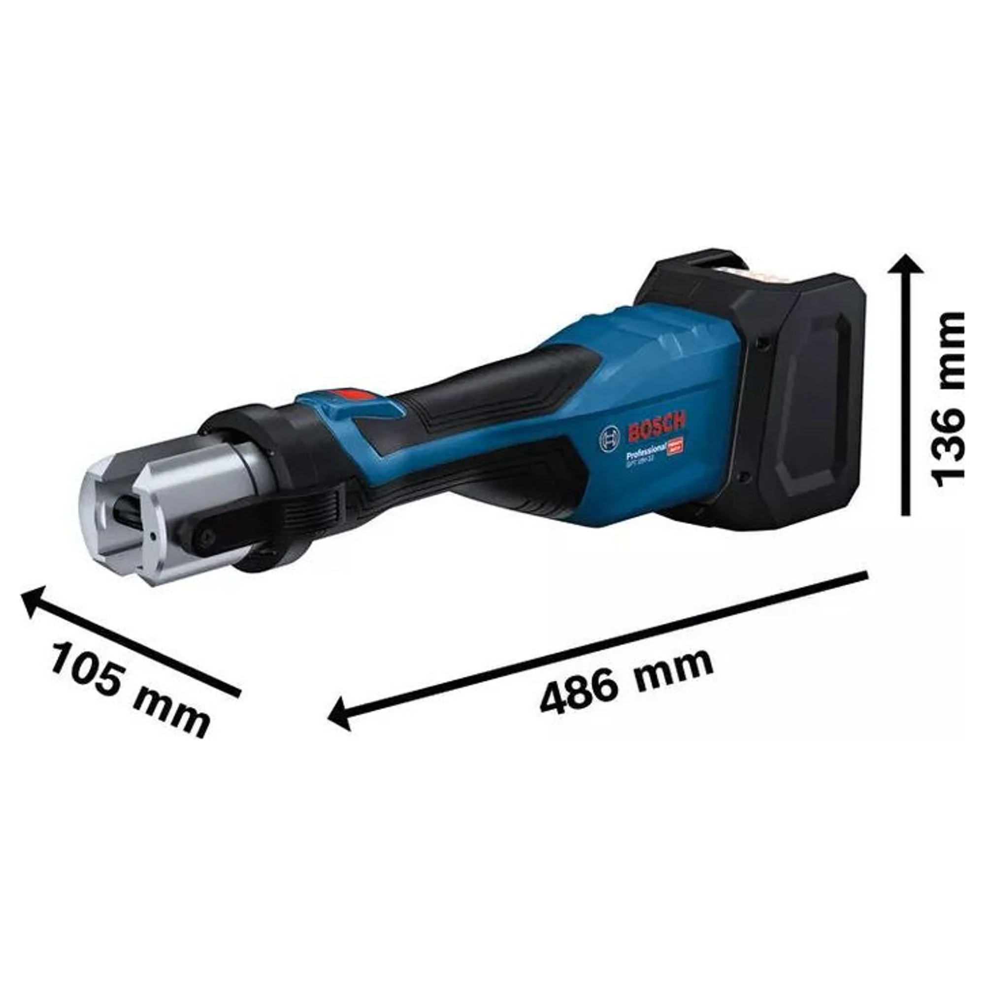 Pressatrice Bosch GPT 18V-32 M 18V - Image 3