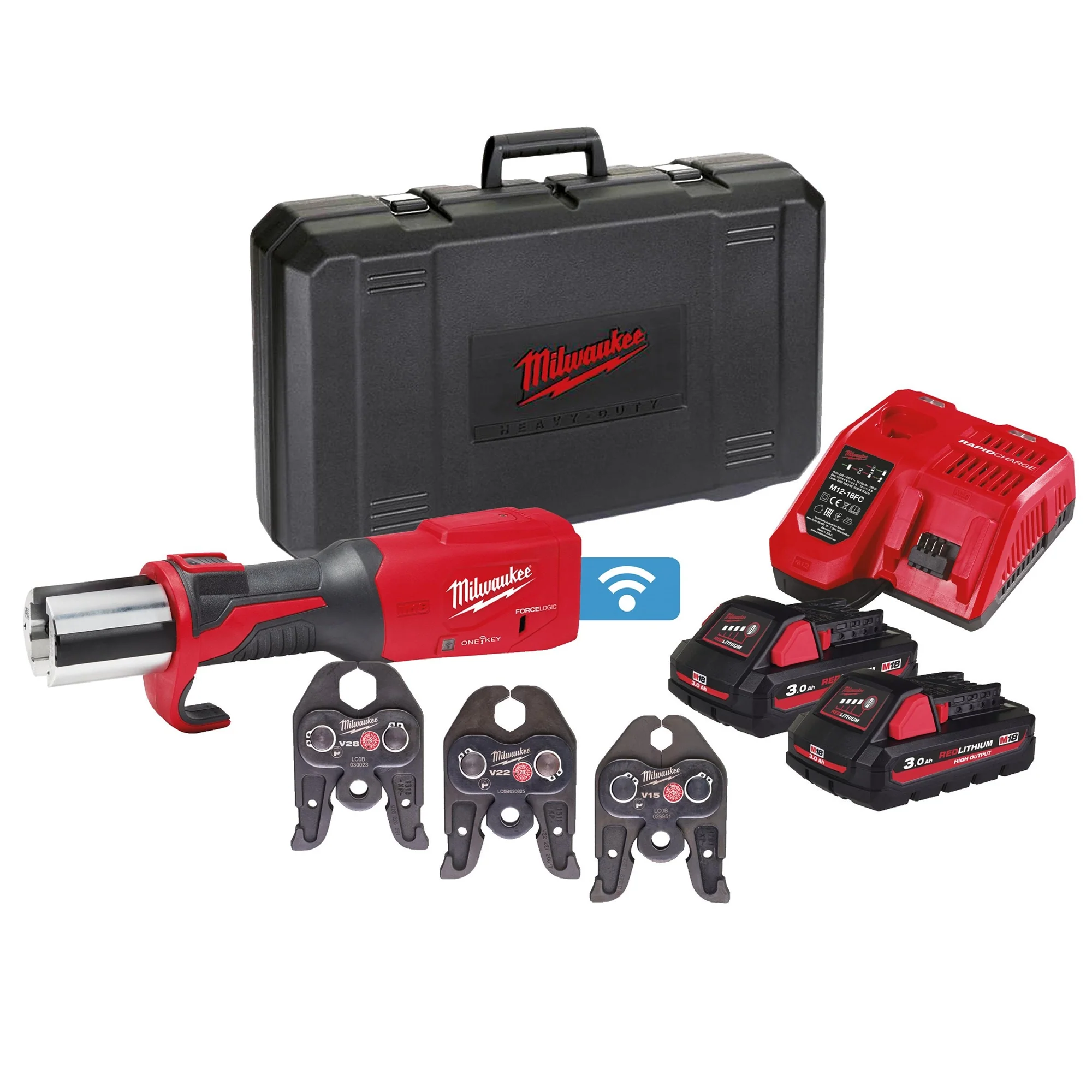 Pressatrice Milawaukee M18 ONEBLHPT-302C SET 18V 3Ah - Image 5