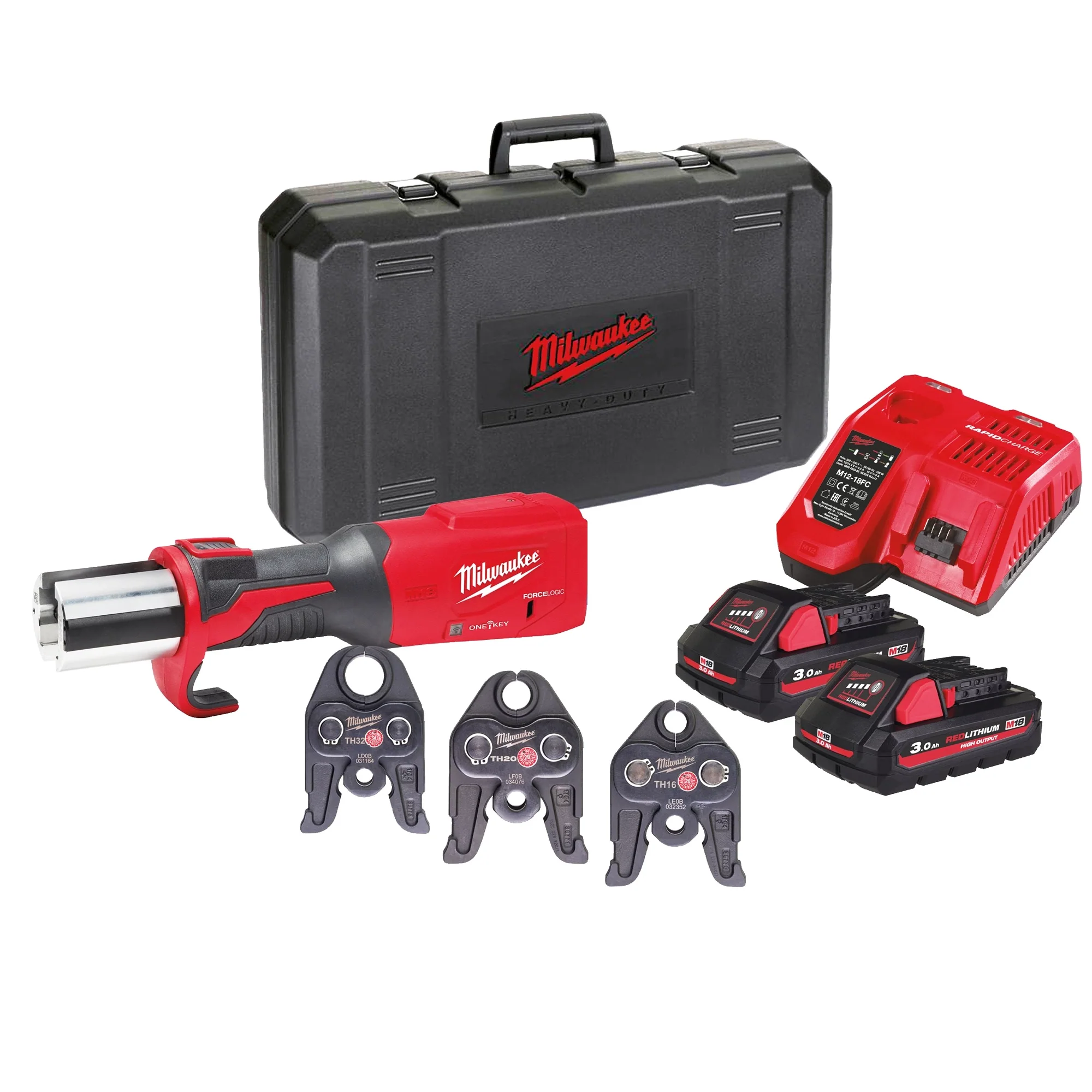 Pressatrice Milawaukee M18 ONEBLHPT-302C SET 18V 3Ah - Image 7