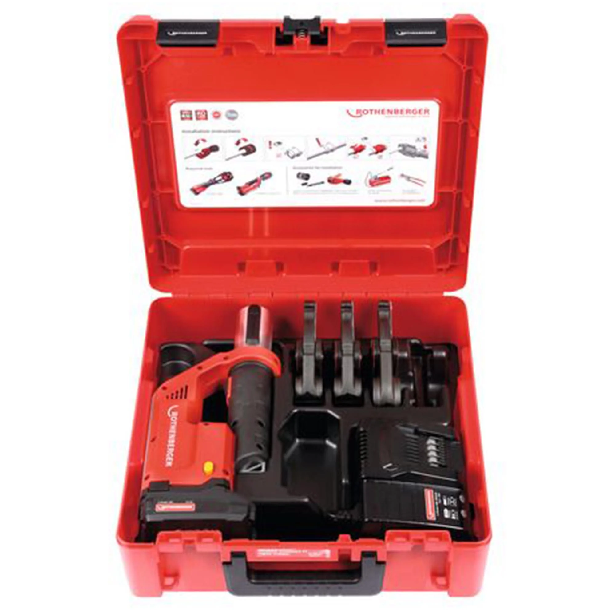 Pressatrice Rothenberger Romax Compact TT Set RFZ 16-20-25-32 18V - Image 3