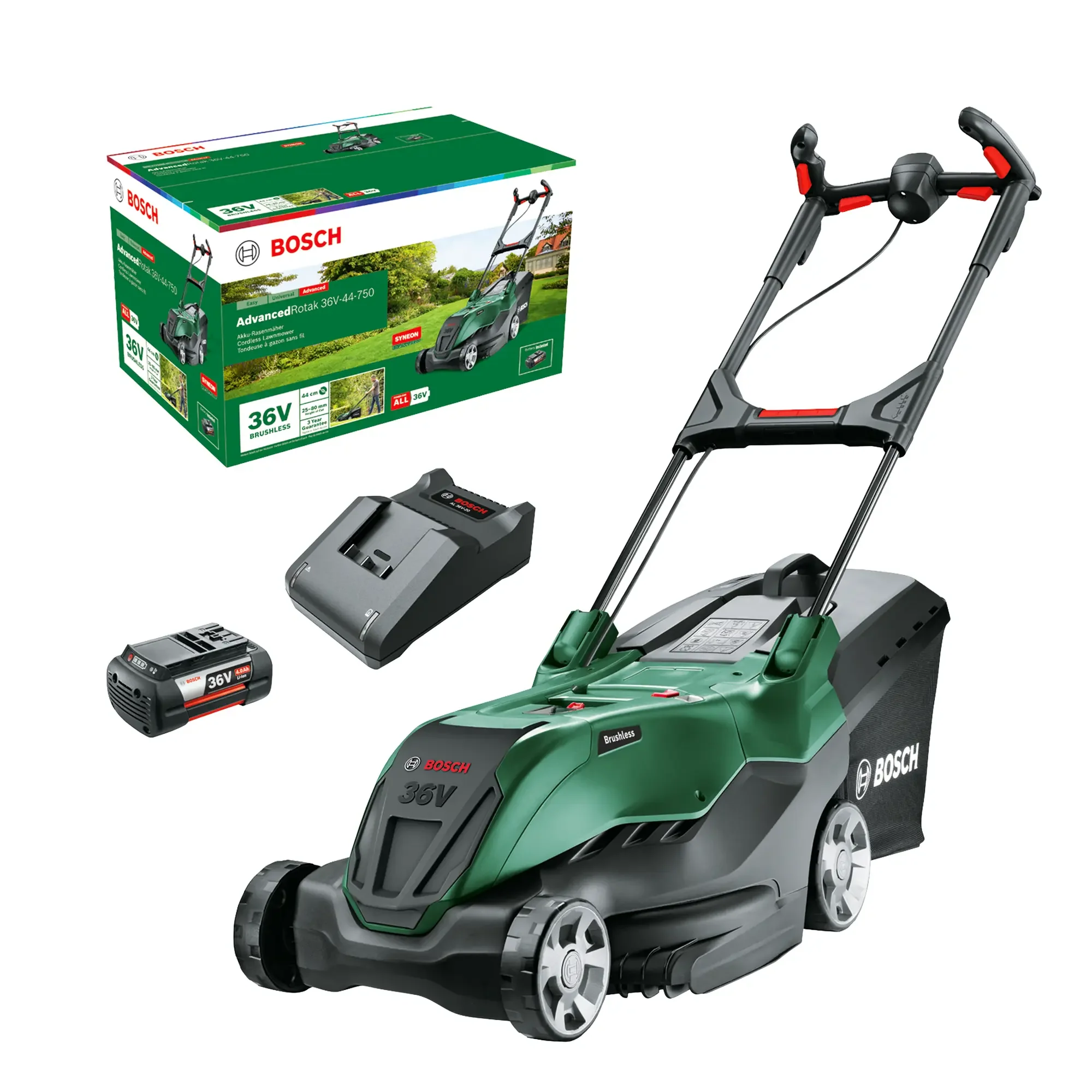 Rasaerba Bosch AdvancedRotak 36V-44-750 36V 4Ah - Image 2