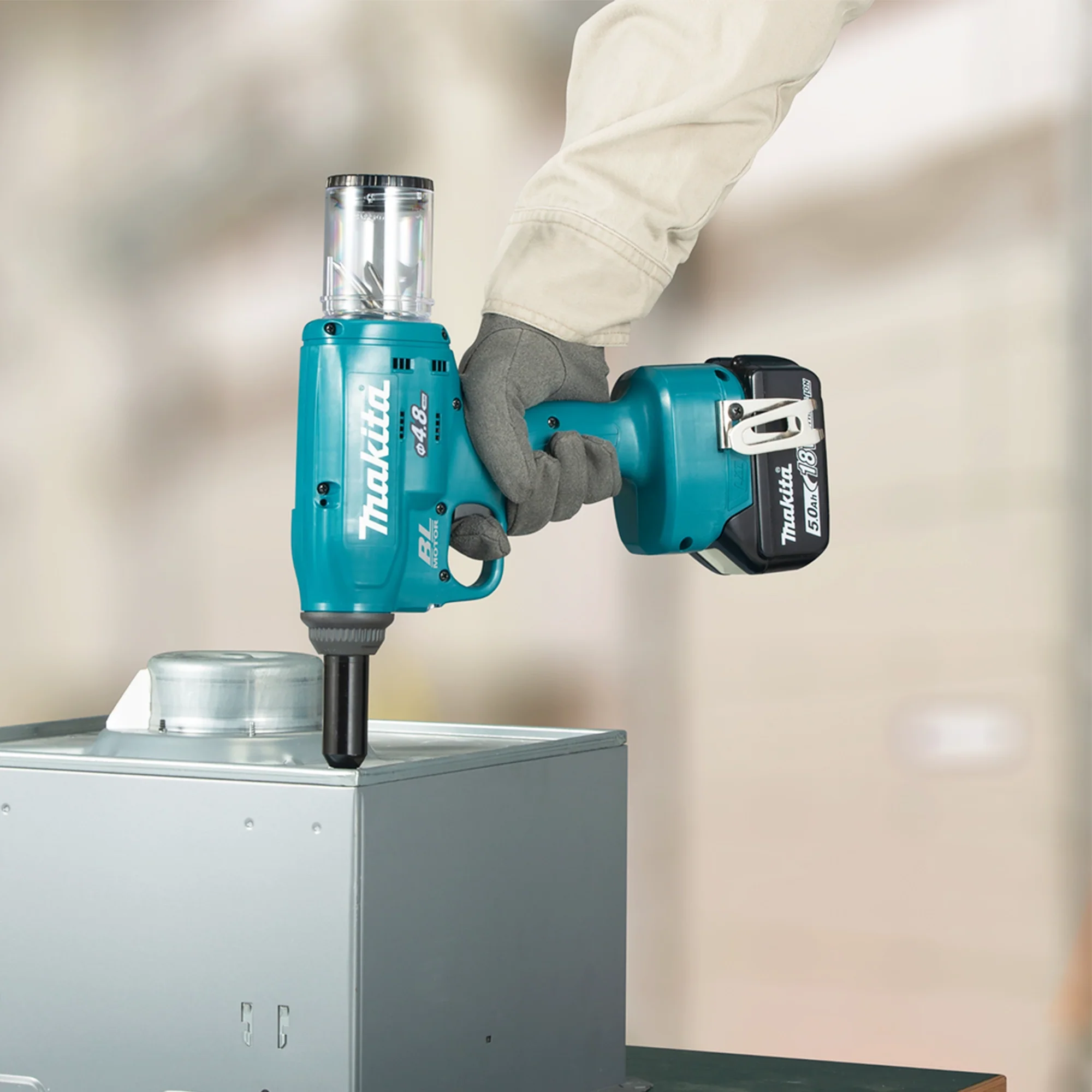 Rivettatrice Makita DRV150ZJ 18V - Image 6