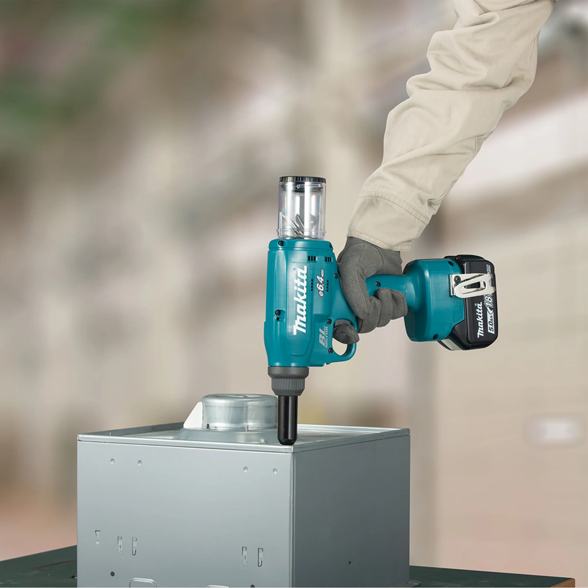 Rivettatrice Makita DRV250ZJ 18V - Image 6