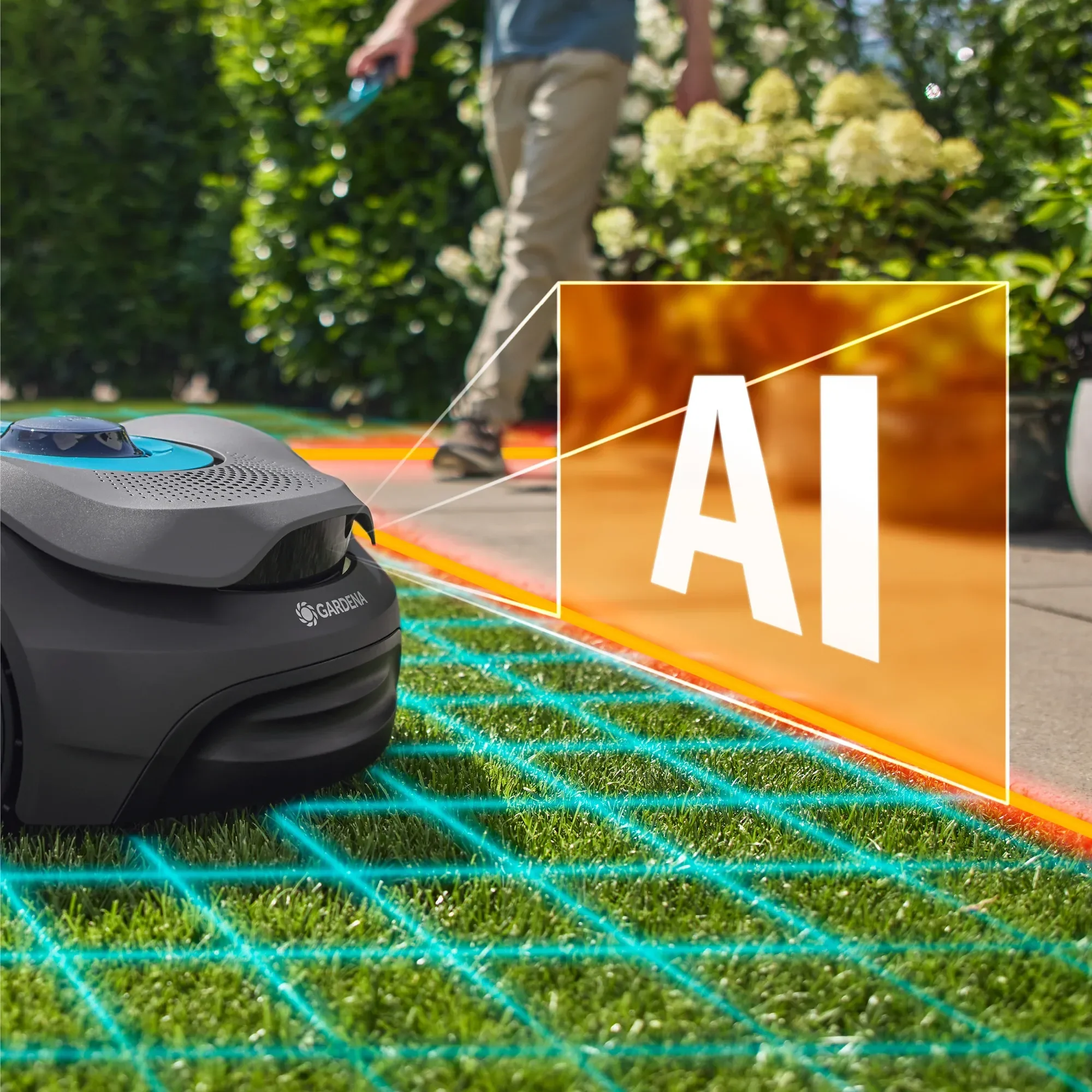 Robot Rasaerba Gardena smart SILENO Sense 400 m² - Image 4