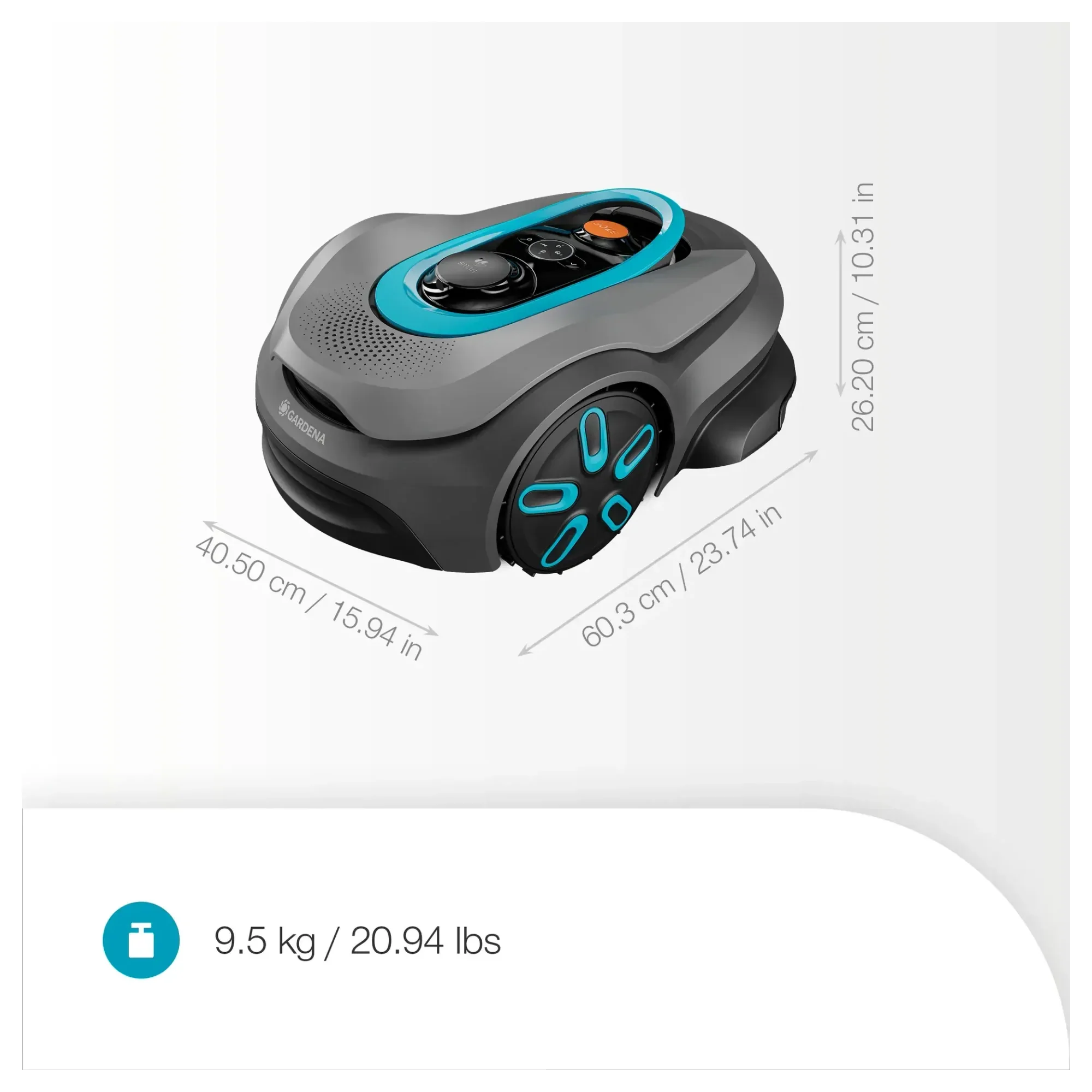 Robot Rasaerba Gardena smart SILENO Sense 600 m² - Image 6