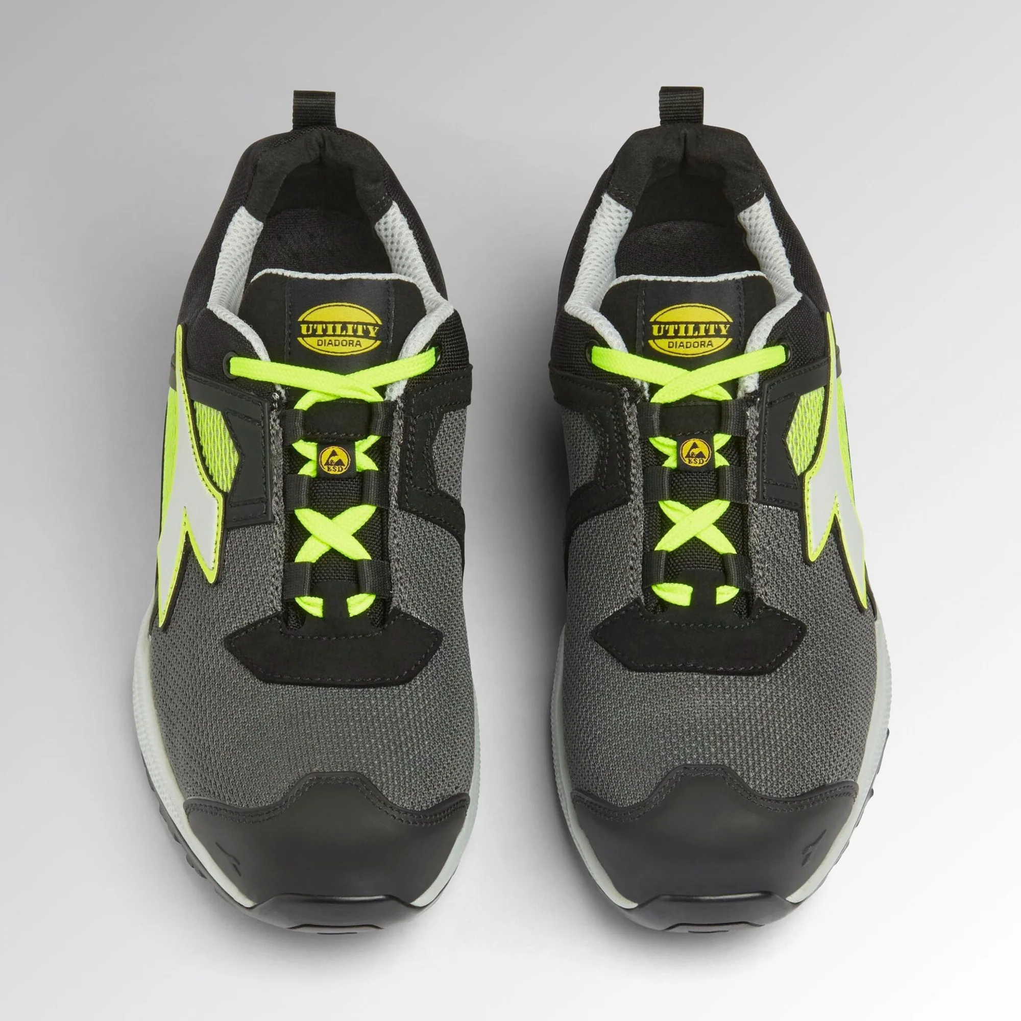 Scarpa Diadora Glove A.Box Low Ghost S1PS GialloFluo - Image 2