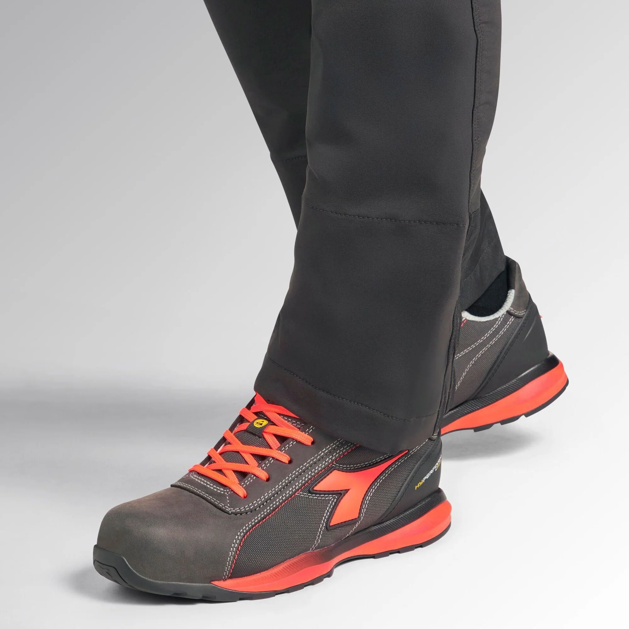Scarpa Antinfortunistica Diadora Hyperform Low S3S Steel Grey - Image 3
