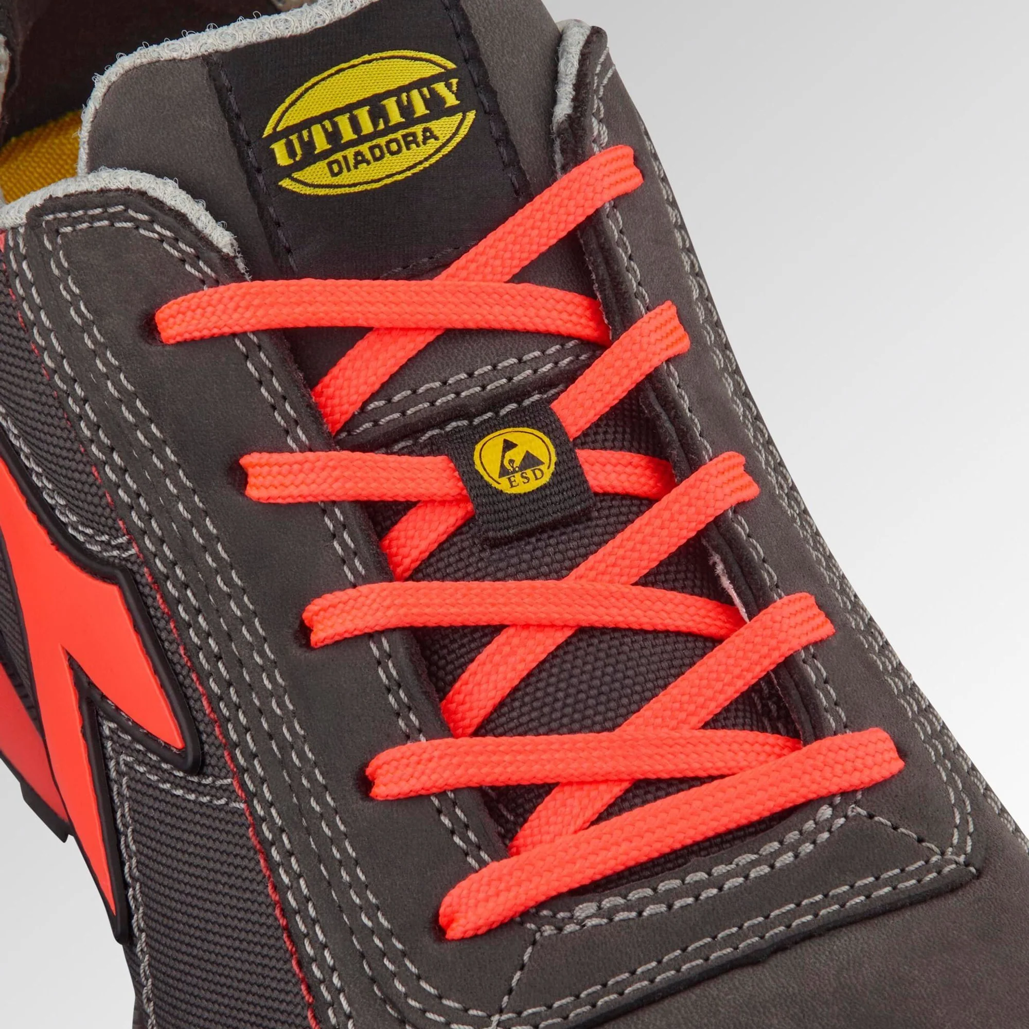 Scarpa Antinfortunistica Diadora Hyperform Low S3S Steel Grey - Image 4