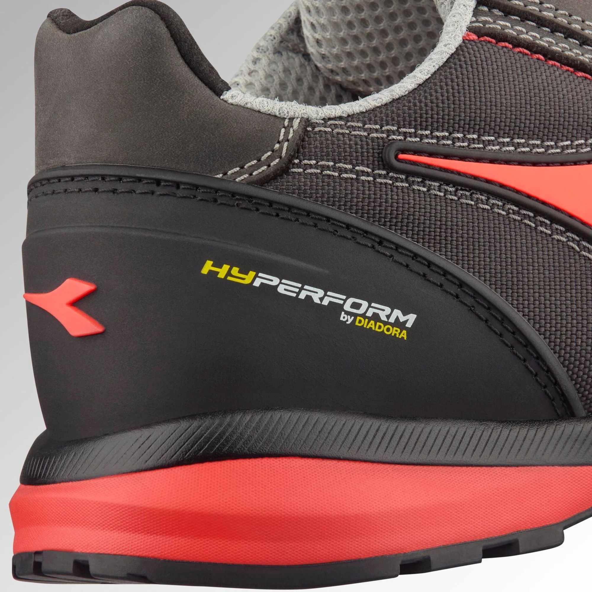 Scarpa Antinfortunistica Diadora Hyperform Low S3S Steel Grey - Image 7