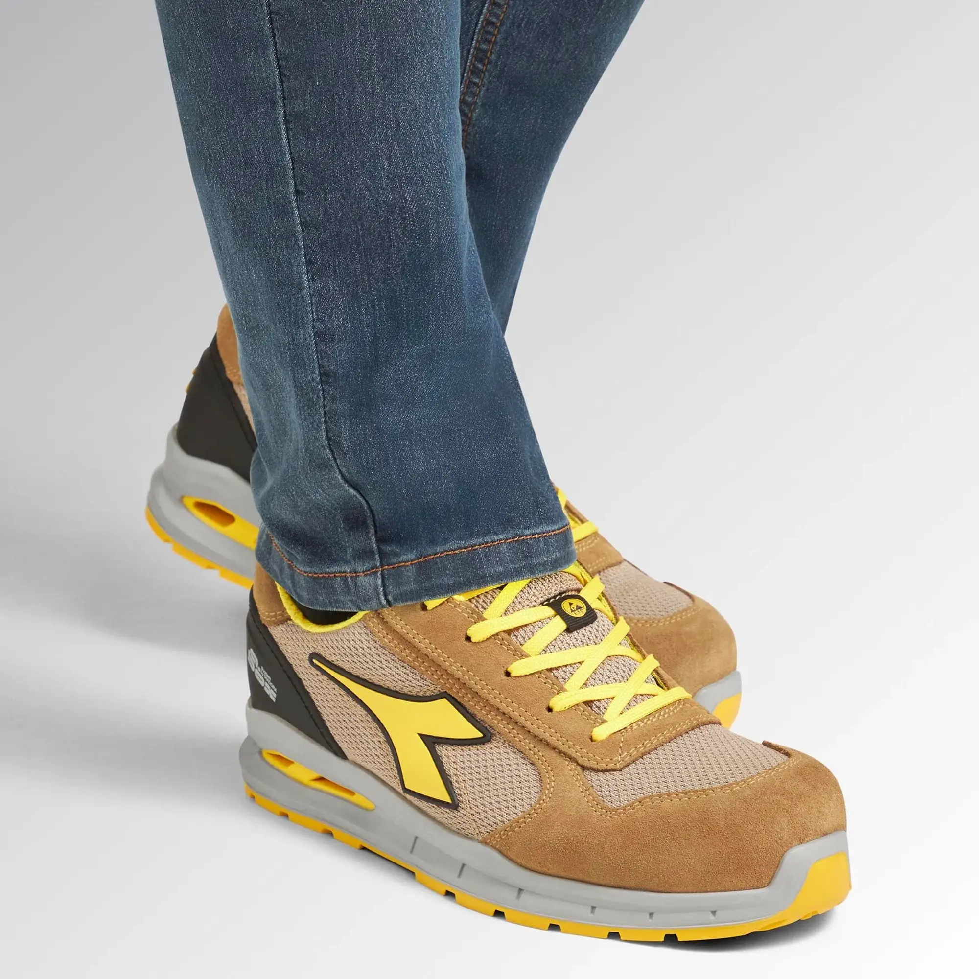 Scarpa Antinfortunistica Diadora Run A.Box Lox S1PS Moon Rock - Image 3