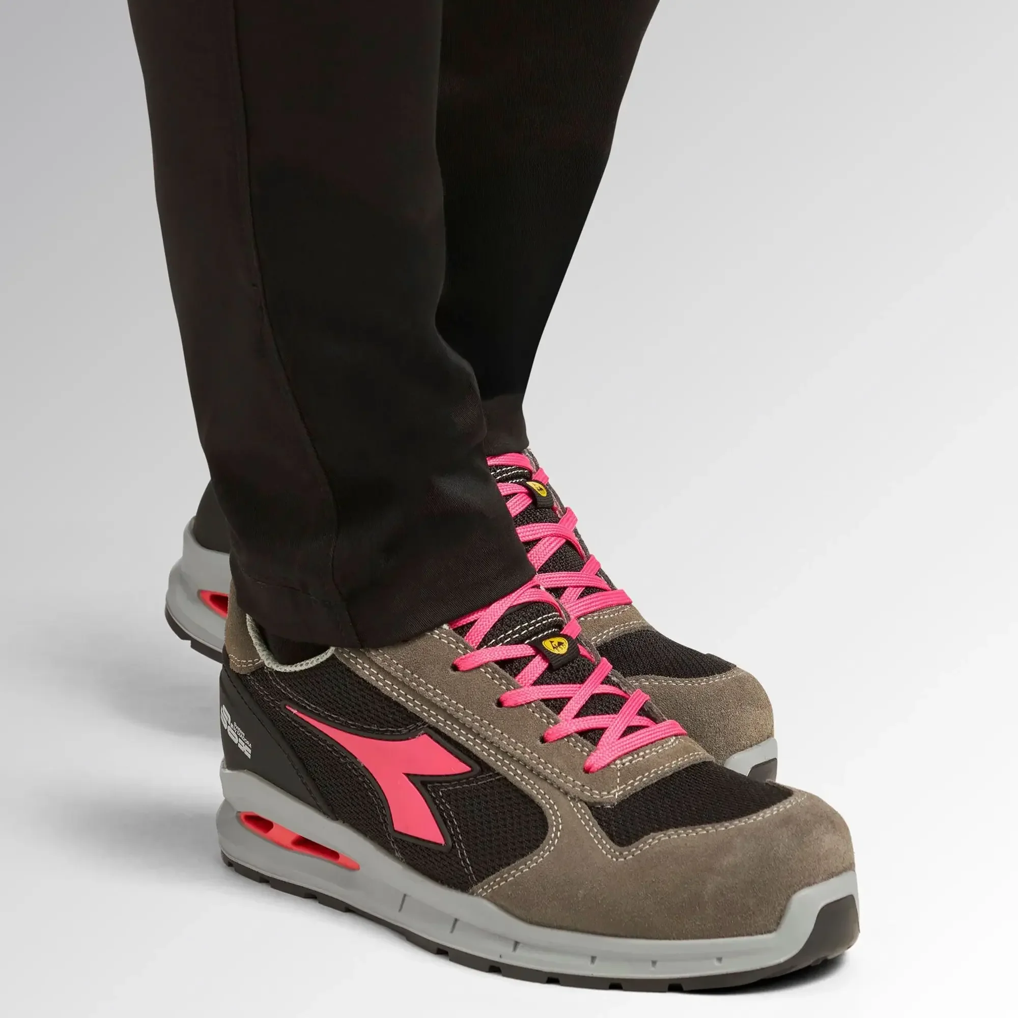 Scarpa Antinfortunistica Diadora Run A.Box Lox S1PS Smoke - Image 3
