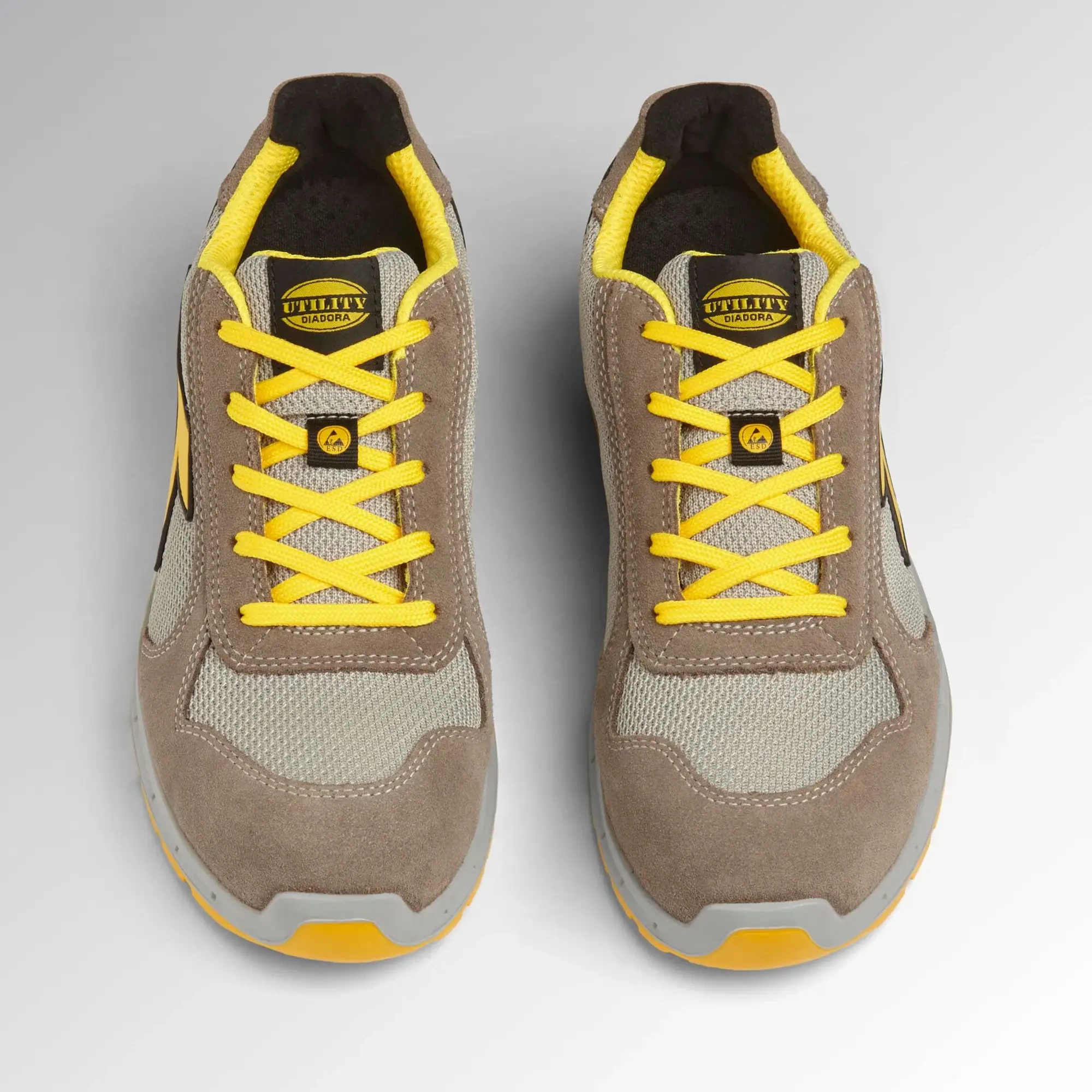 Scarpa Antinfortunistica Diadora Run A.Box Lox S1PS Wind Gray - Image 2