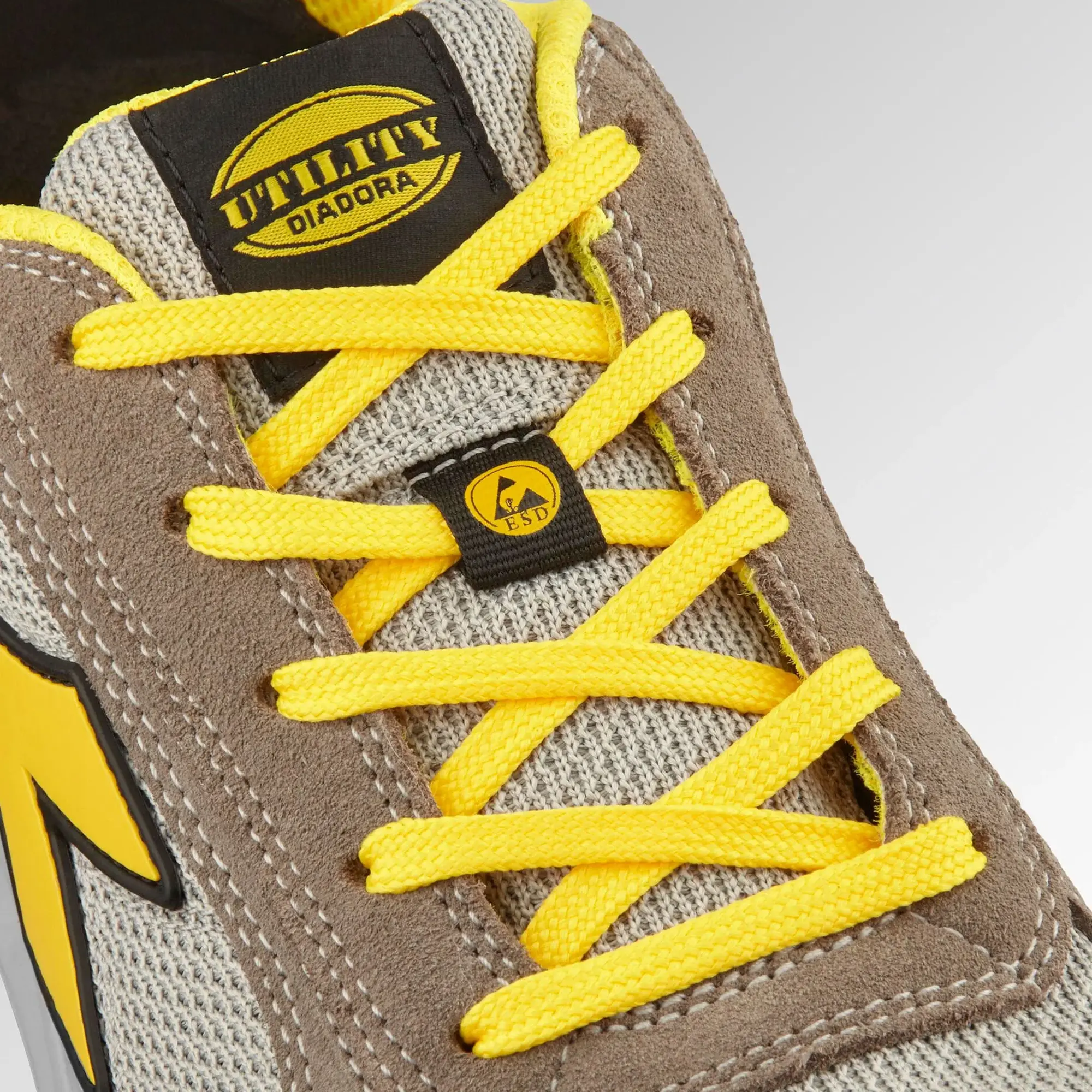 Scarpa Antinfortunistica Diadora Run A.Box Lox S1PS Wind Gray - Image 6