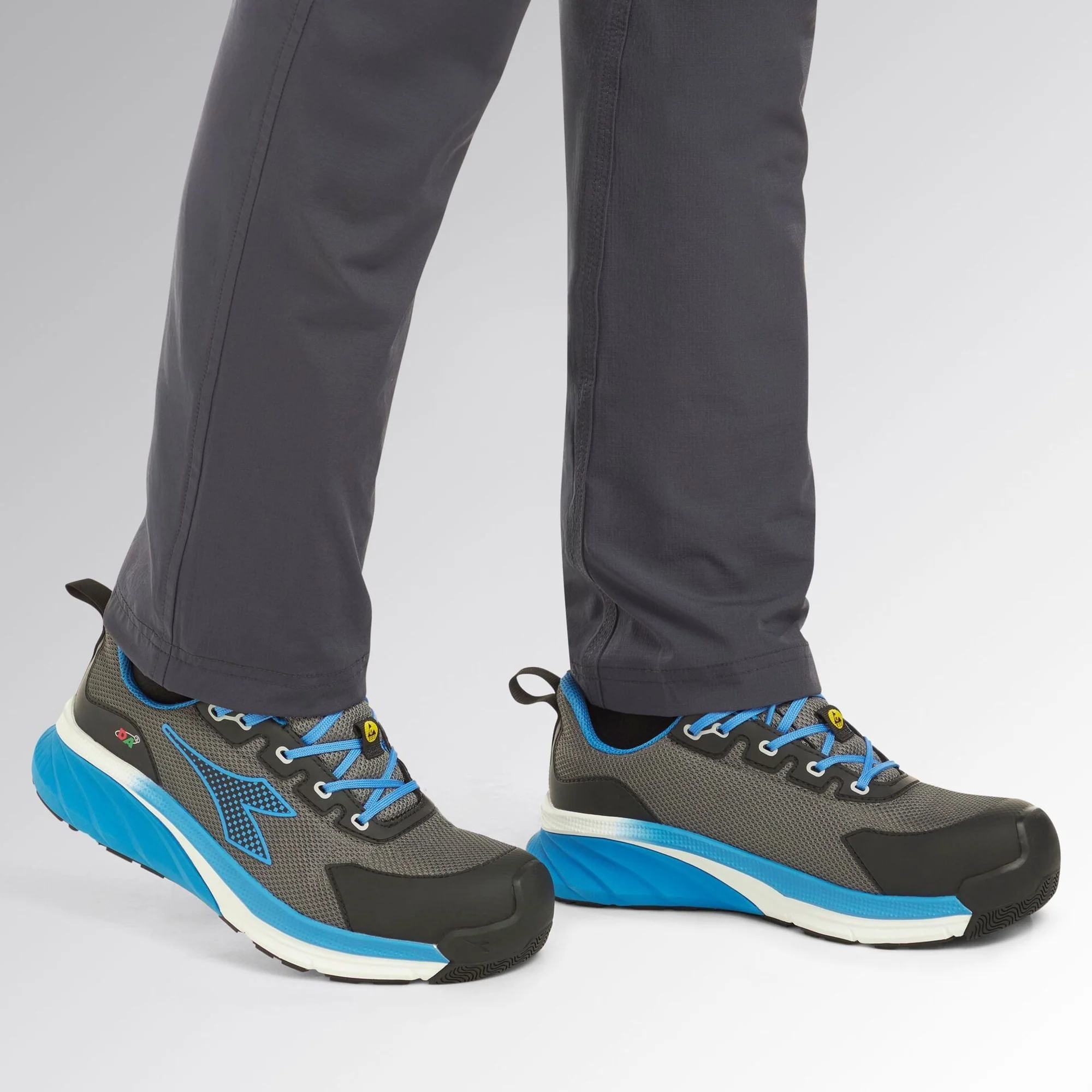 Scarpa Antinfortunistica Diadora Vortex DA2 Low S1PS Blue - Image 2