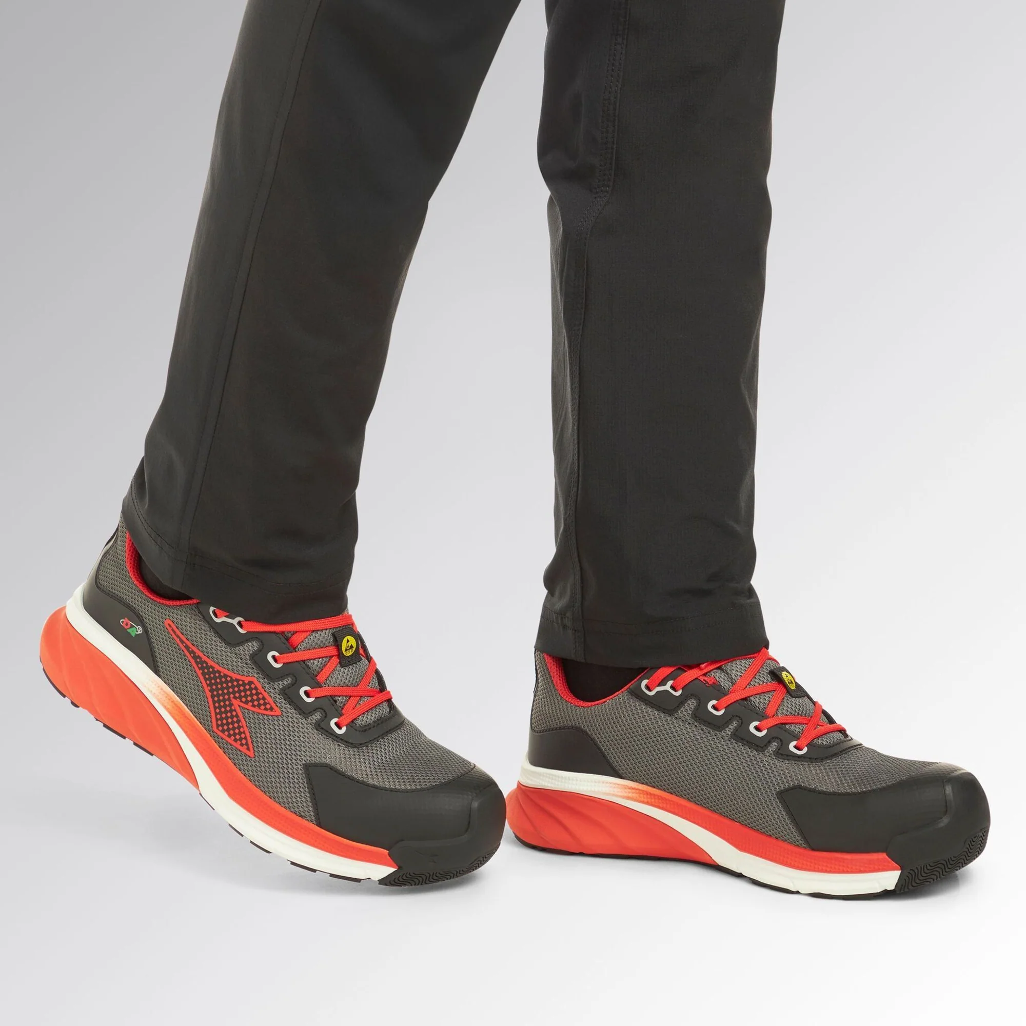 Scarpa Antinfortunistica Diadora Vortex DA2 Low S1PS Red - Image 2