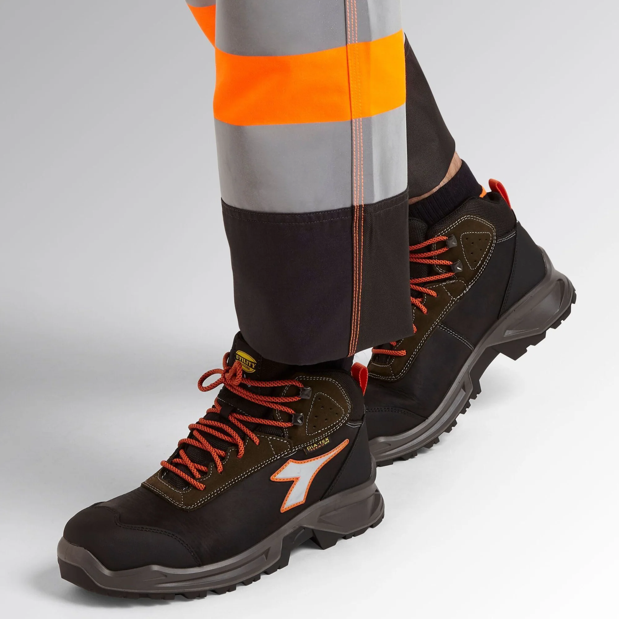 Scarpa Antinfortunistica Diadora Sport Diatex Mid S7S FO CI SR Green Rage - Image 3