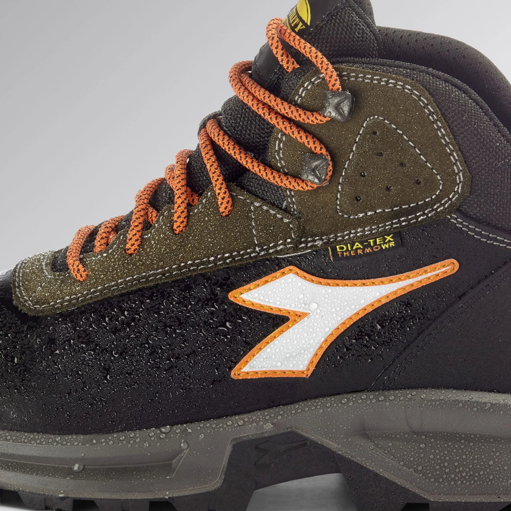 Scarpa Antinfortunistica Diadora Sport Diatex Mid S7S FO CI SR Green Rage - Image 6