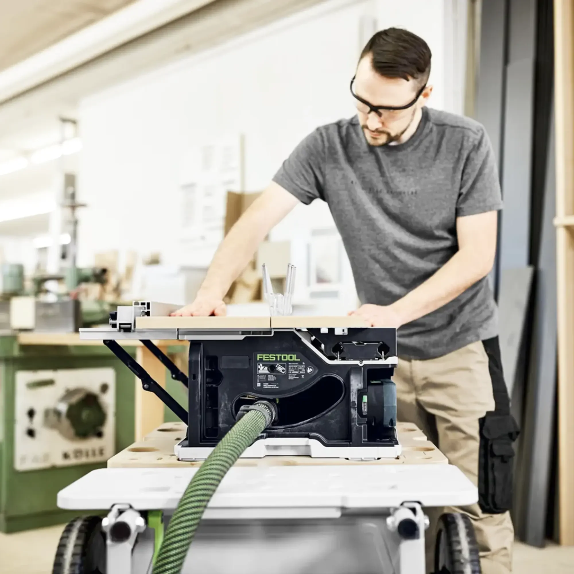 Sega Circolare da Banco Festool CSC SYS 50 EB-Basic 18V - Image 10