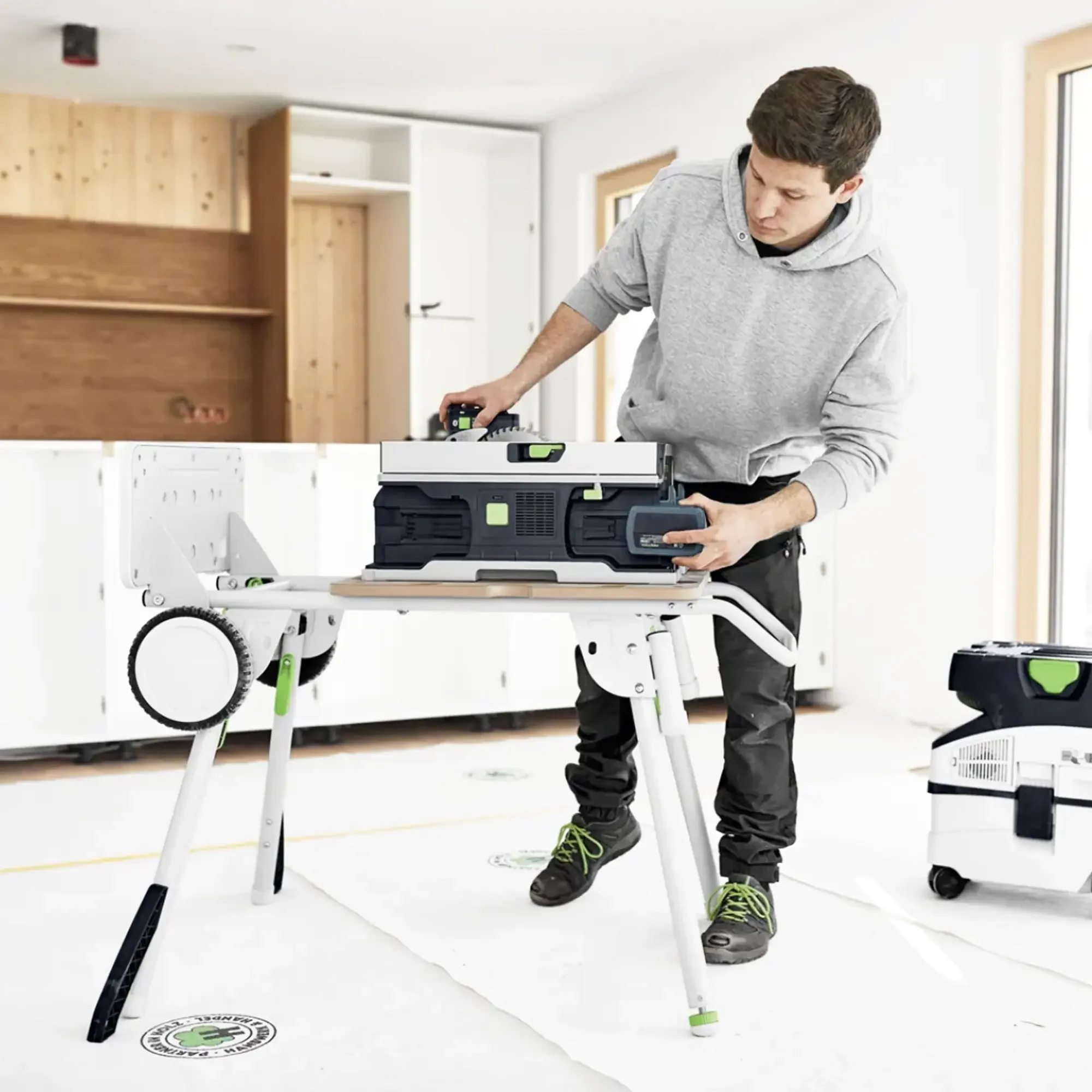 Sega Circolare da Banco Festool CSC SYS 50 EB-Basic 18V - Image 5