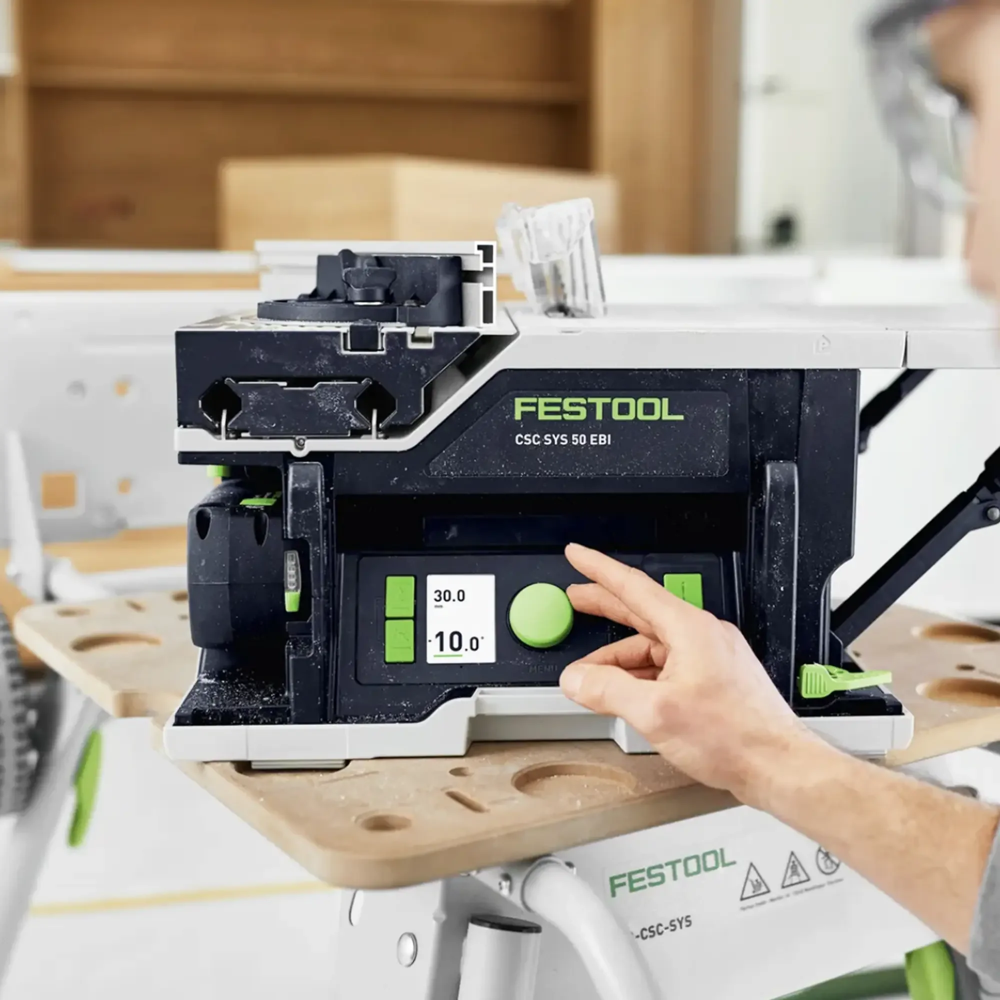 Sega Circolare da Banco Festool CSC SYS 50 EB-Basic 18V - Image 7