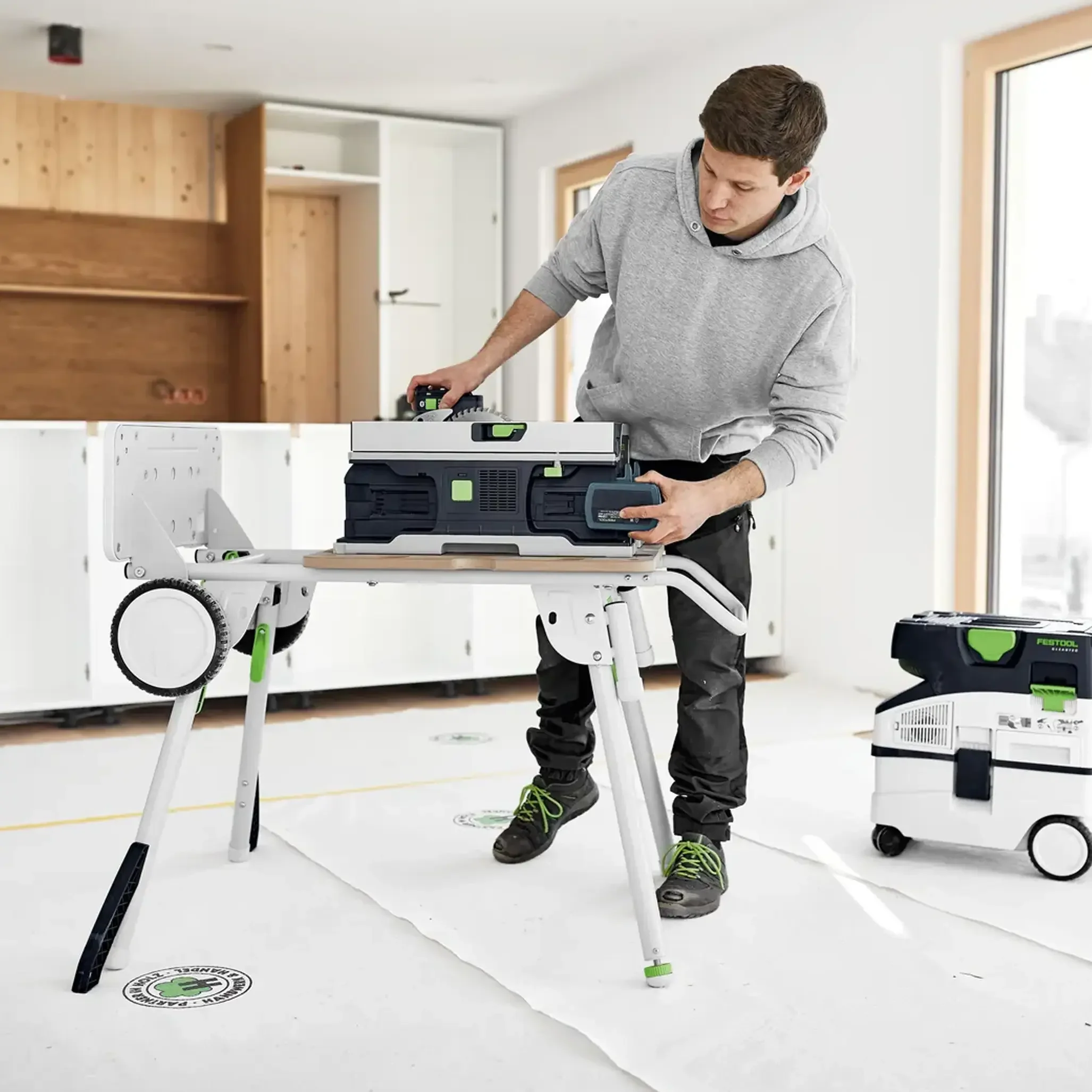 Sega Circolare da Banco Festool CSC SYS 50 EB-Basic-Set 18V - Image 7