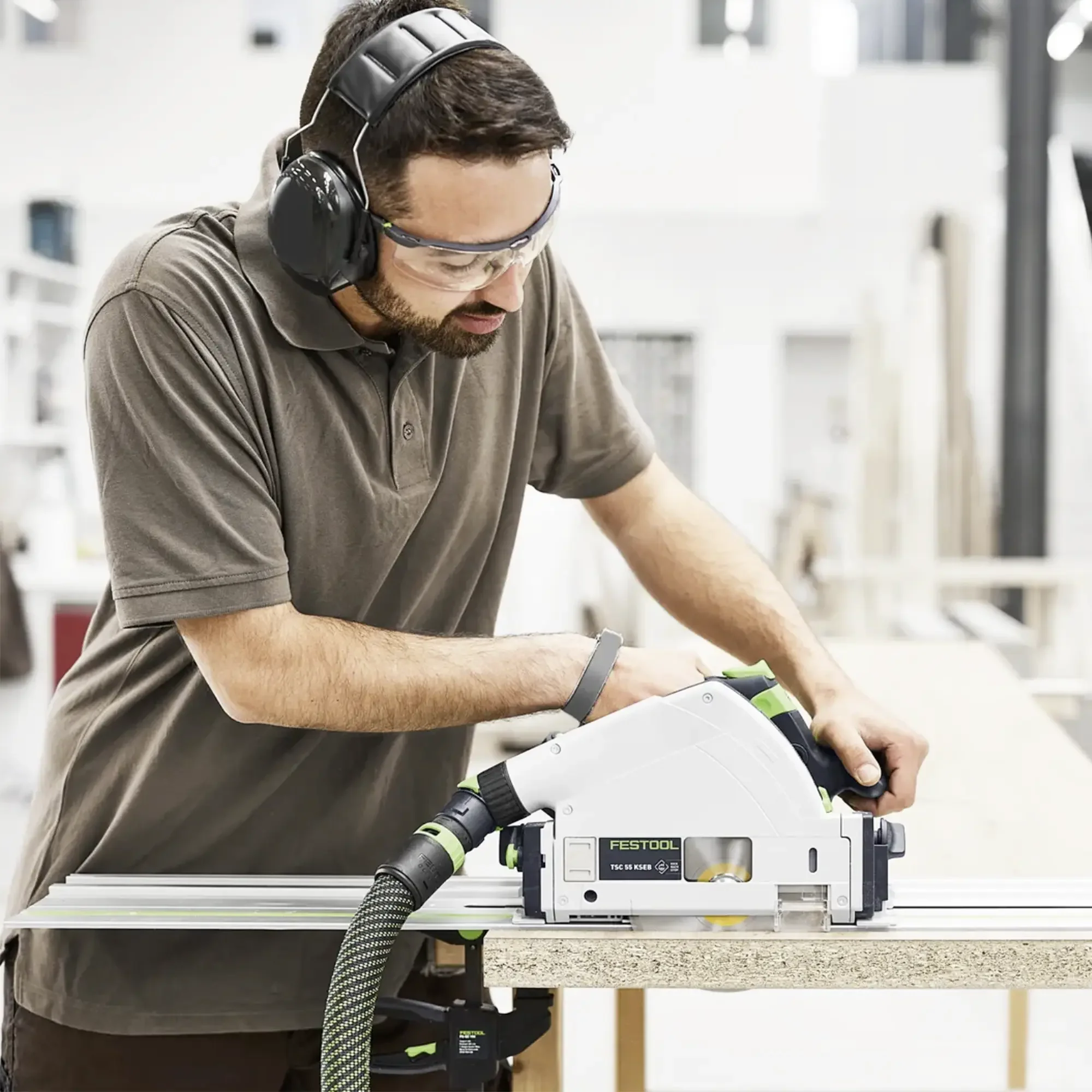 Sega ad affondamento Festool TSC 55 KSEB-Basic 18V - Image 8