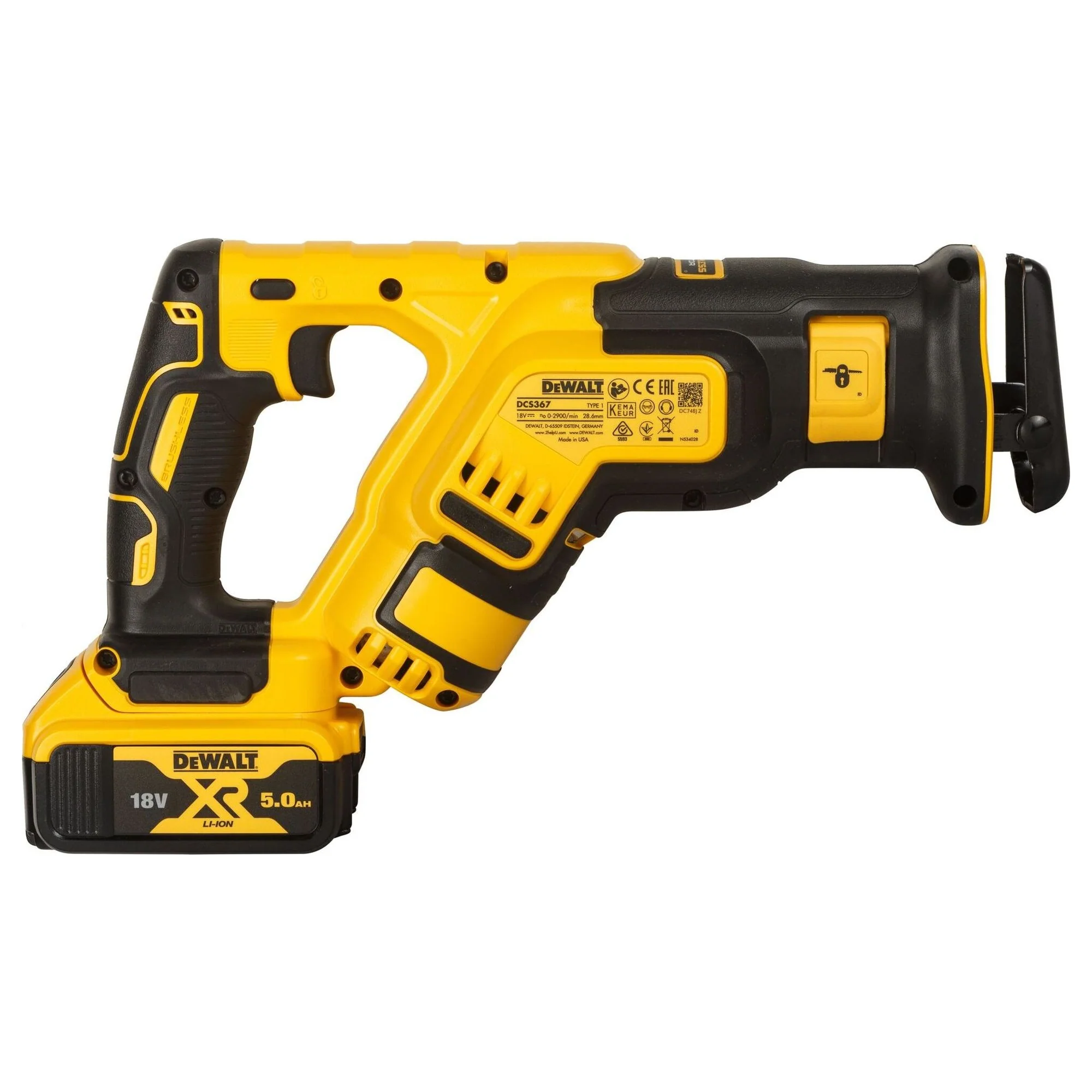 Sega Universale Dewalt DCS367P2-QW 18V 5Ah BRUSHLESS - Image 3