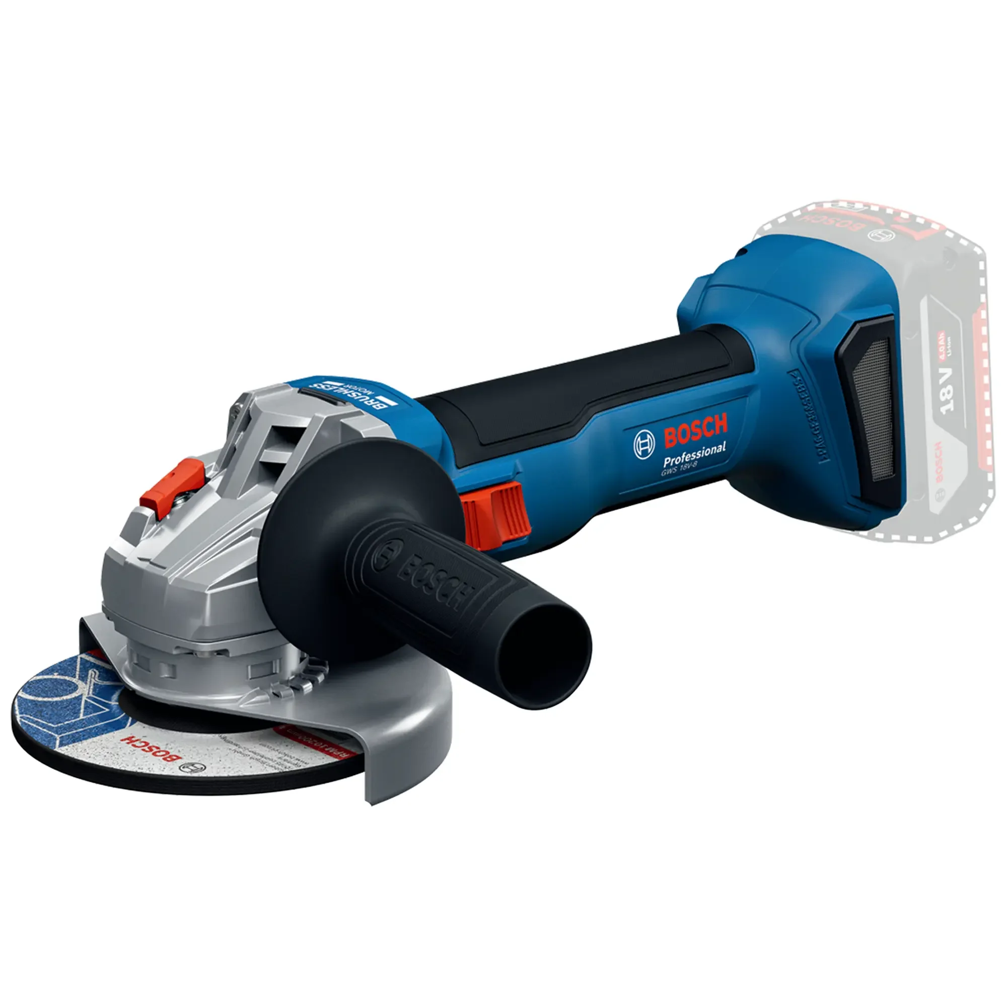 Set 3 Elettroutensili Bosch GSR + GBH + GWS 18V 5Ah - Image 2