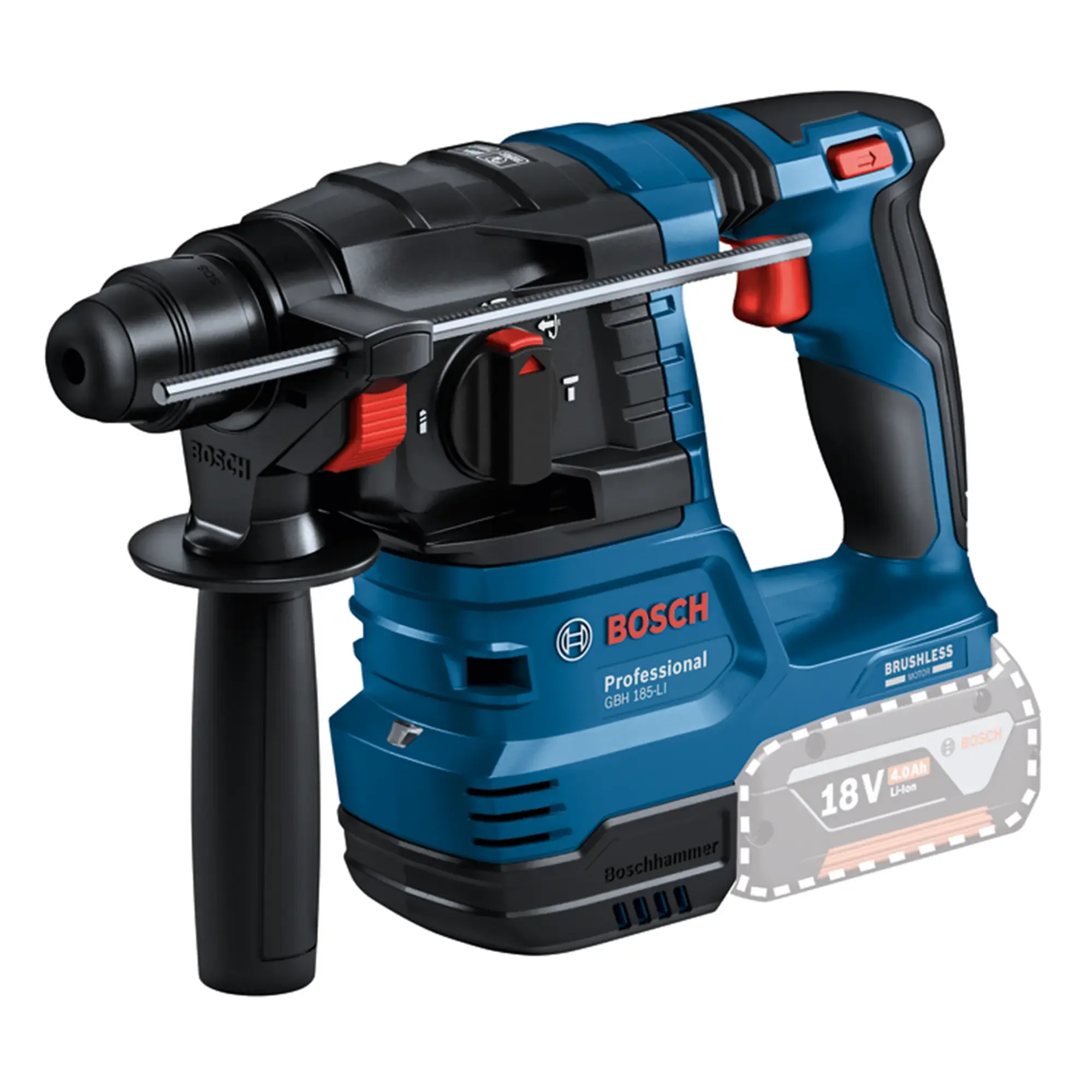 Set 3 Elettroutensili Bosch GSR + GBH + GWS 18V 5Ah - Image 3