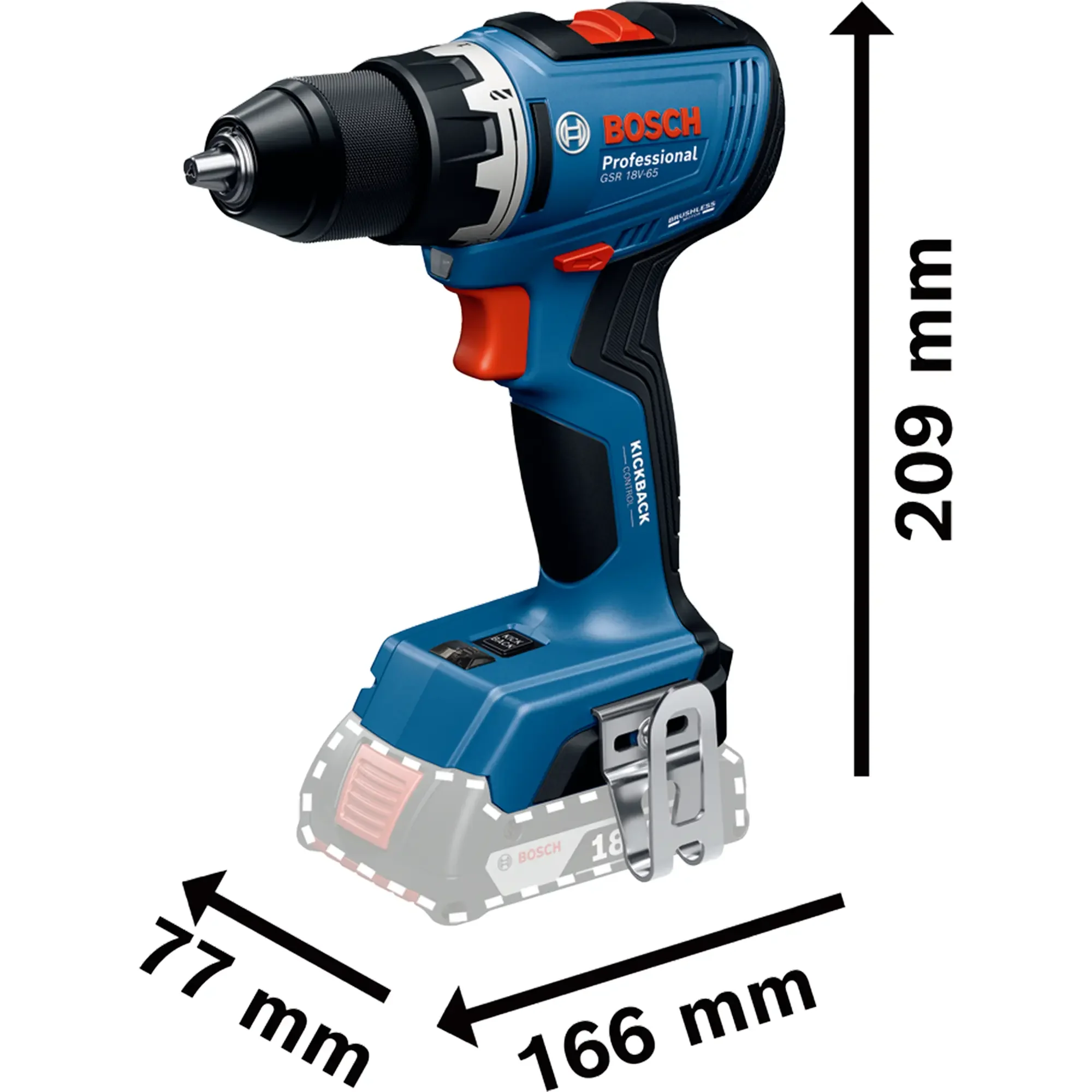 Set 3 Elettroutensili Bosch GSR + GBH + GWS 18V 5Ah - Image 6