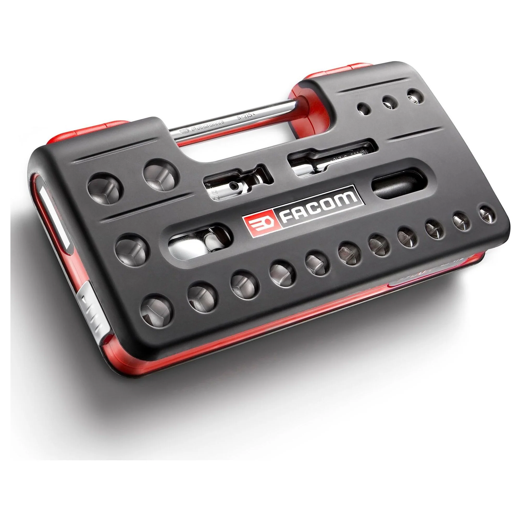 Set Bussole Facom SXL.DBOX1PB 1/2" con Cricchetto Estensibile 21 Pezzi - Image 2