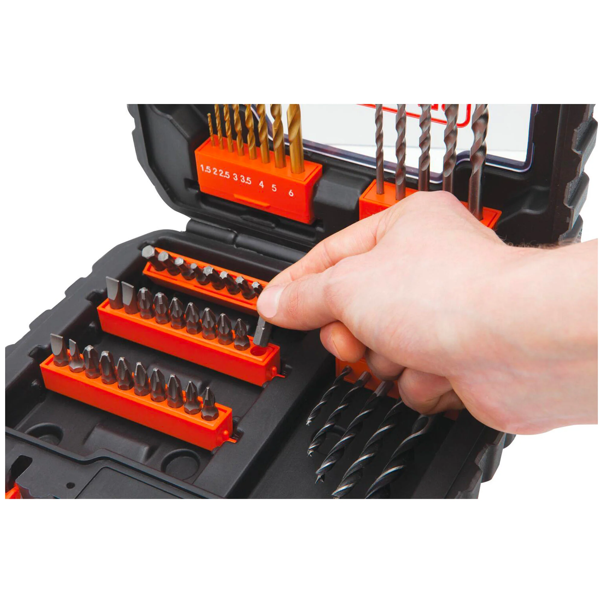 Set per Forare e Avvitare Black+Decker A7232-XJ - Image 2