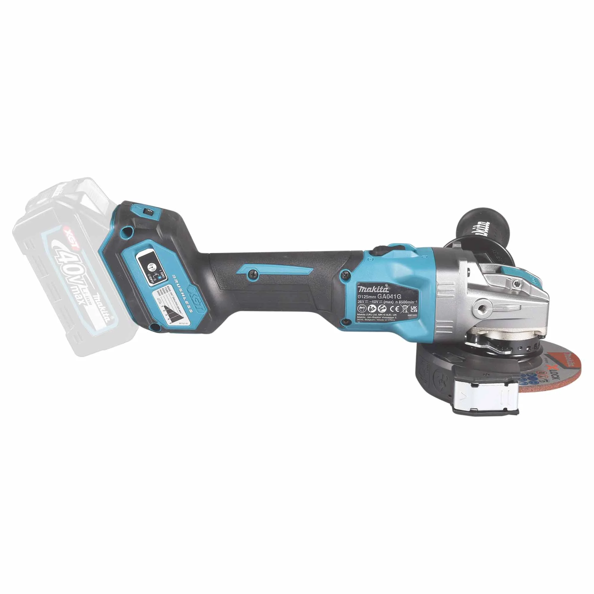 Smerigliatrice angolare Makita GA041GZ01 40V - Image 7