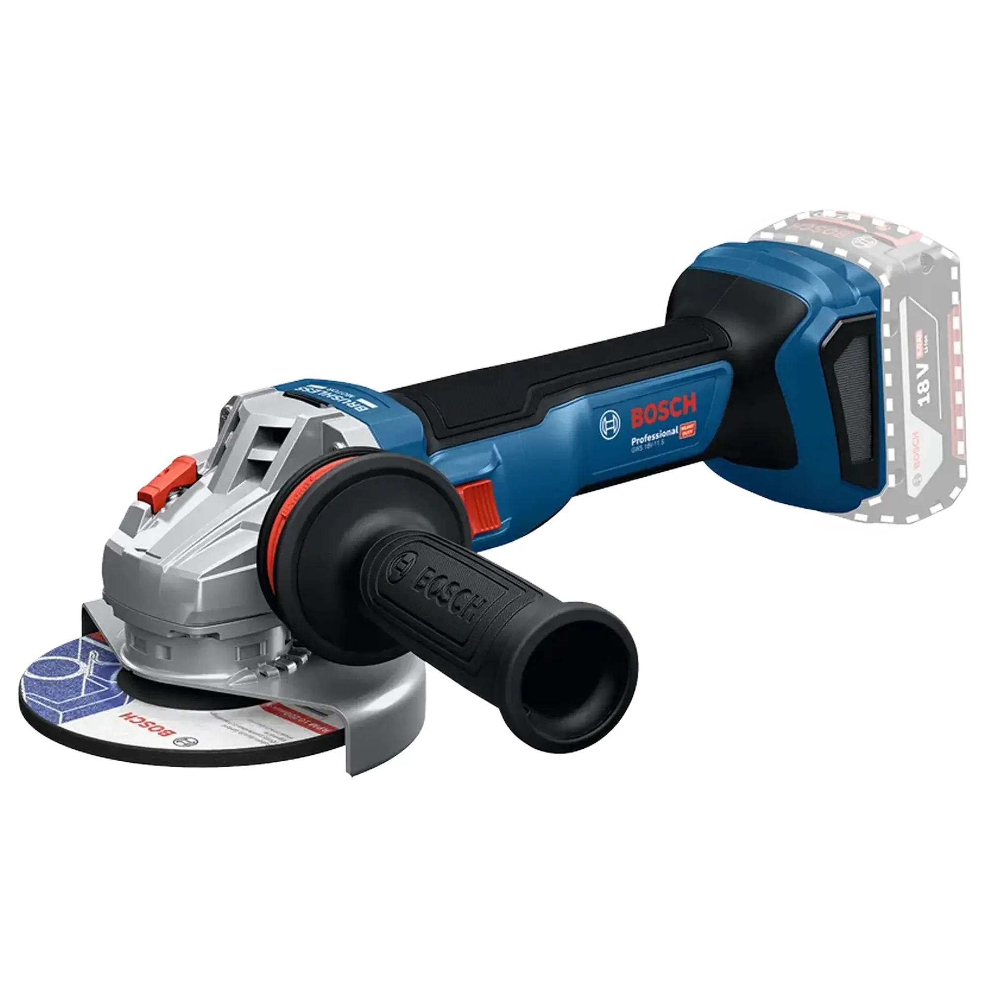 Smerigliatrice Bosch GWS 18V-11 S PRO 18V 5Ah - Image 2