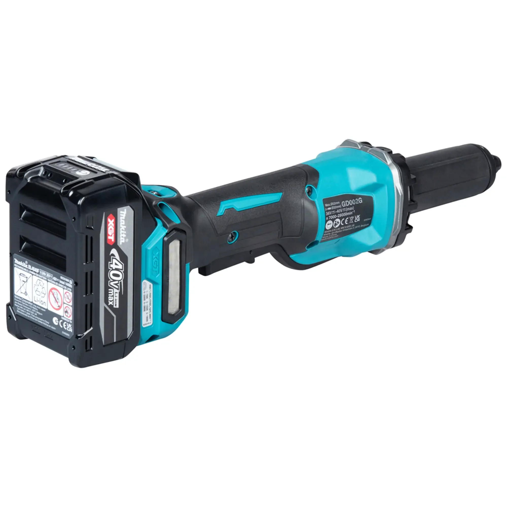 Smerigliatrice Diritta Makita GD002GM201 40V 4Ah - Image 6