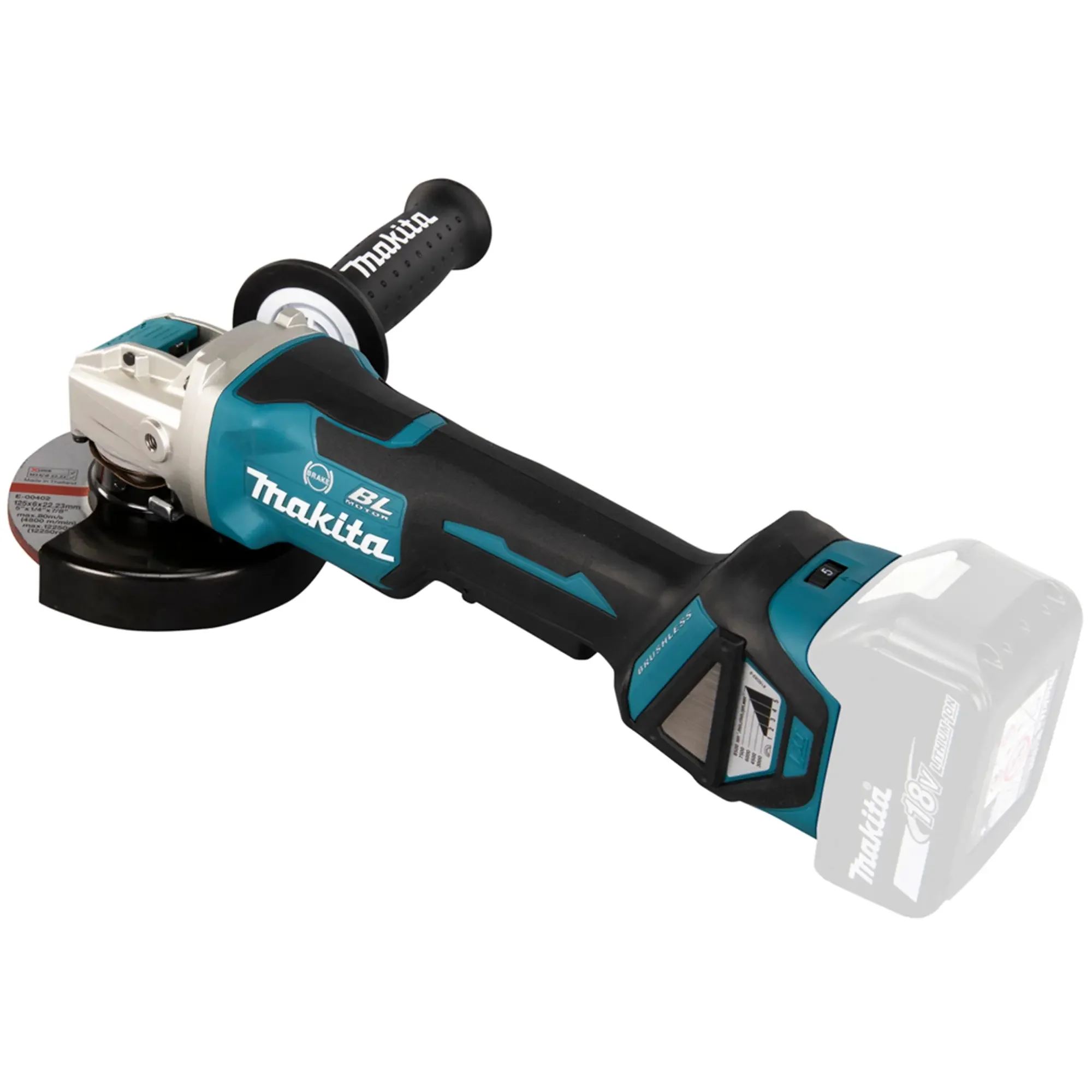 Smerigliatrice Makita DGA519ZJ 18V - Image 4