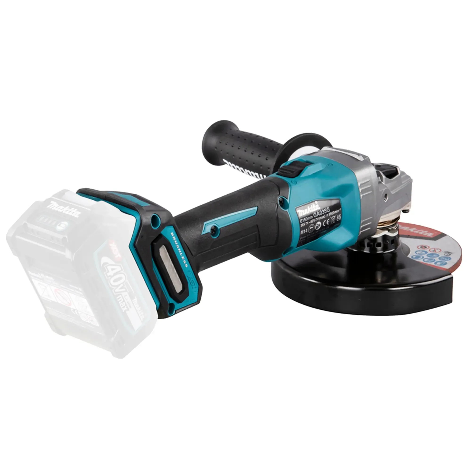 Smerigliatrice angolare Makita GA035GZ 40V - Image 6