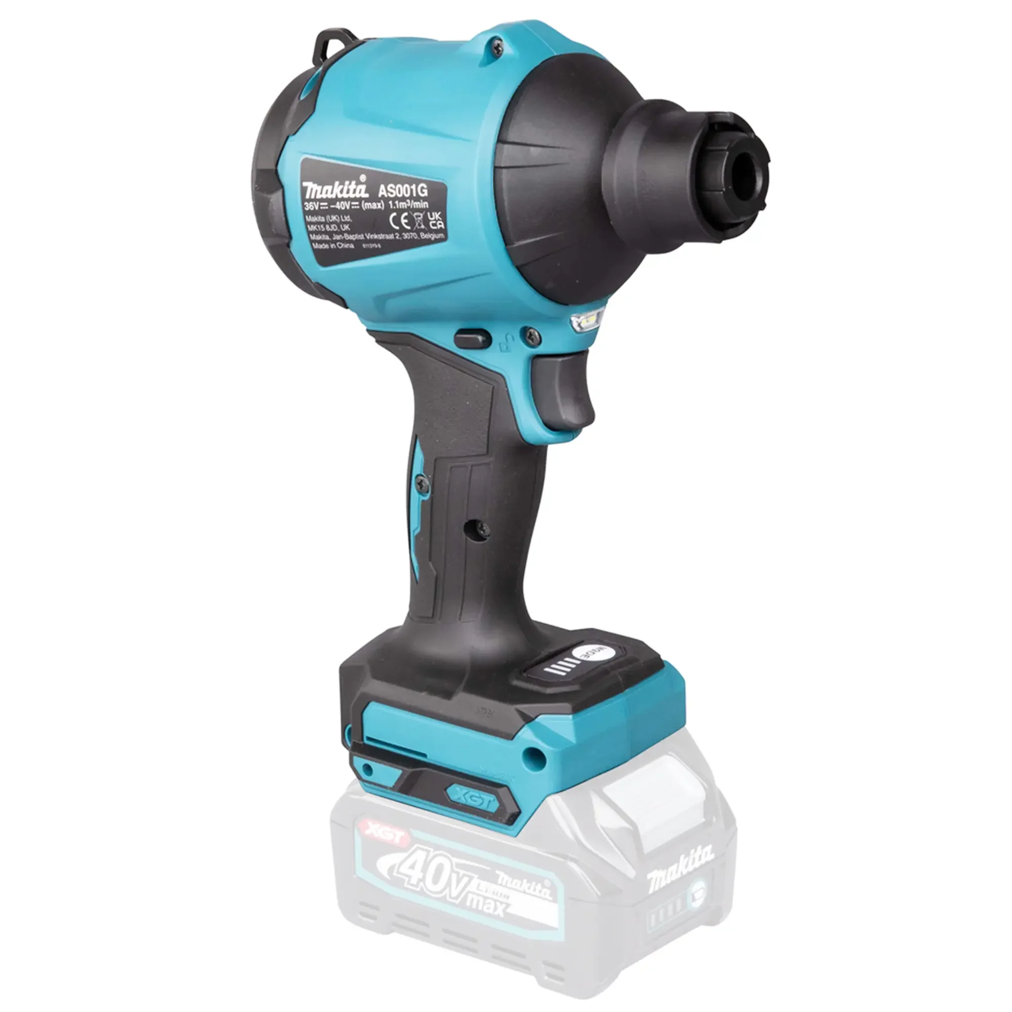 Soffiatore a pistola Makita AS001GZ 40V - Image 9