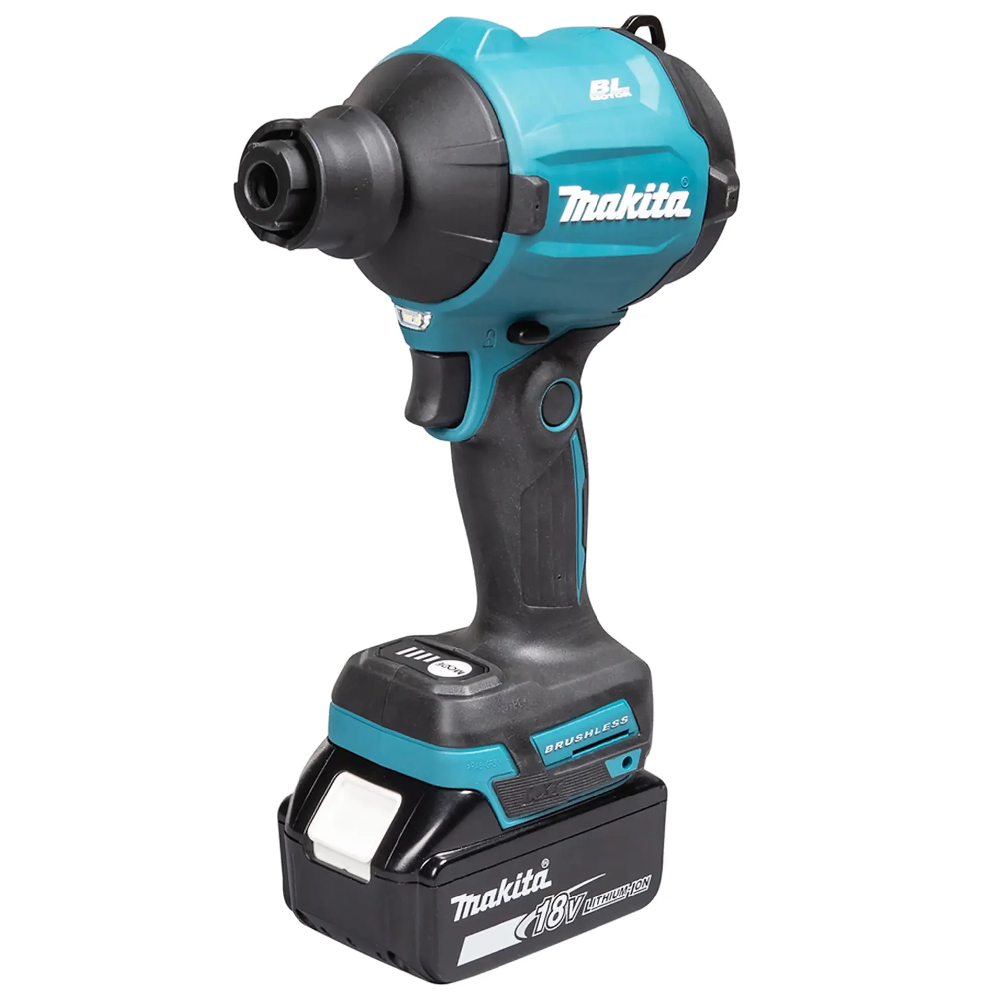 Soffiatore a pistola Makita DAS180RT 18V 5Ah - Image 2
