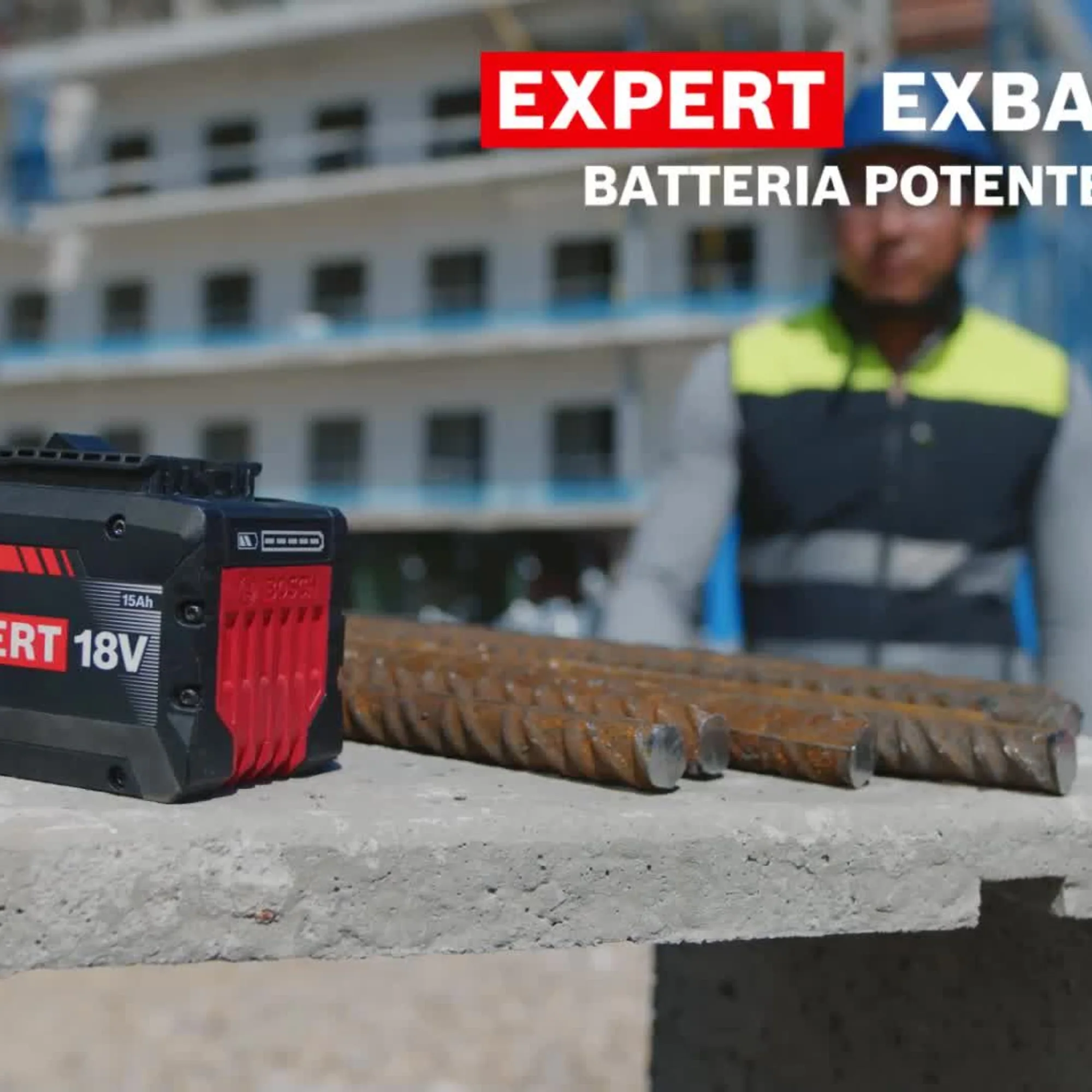 Starter Set Bosch Expert EXBA18V-150 + EXAL18V-160 18V 15Ah - Image 7