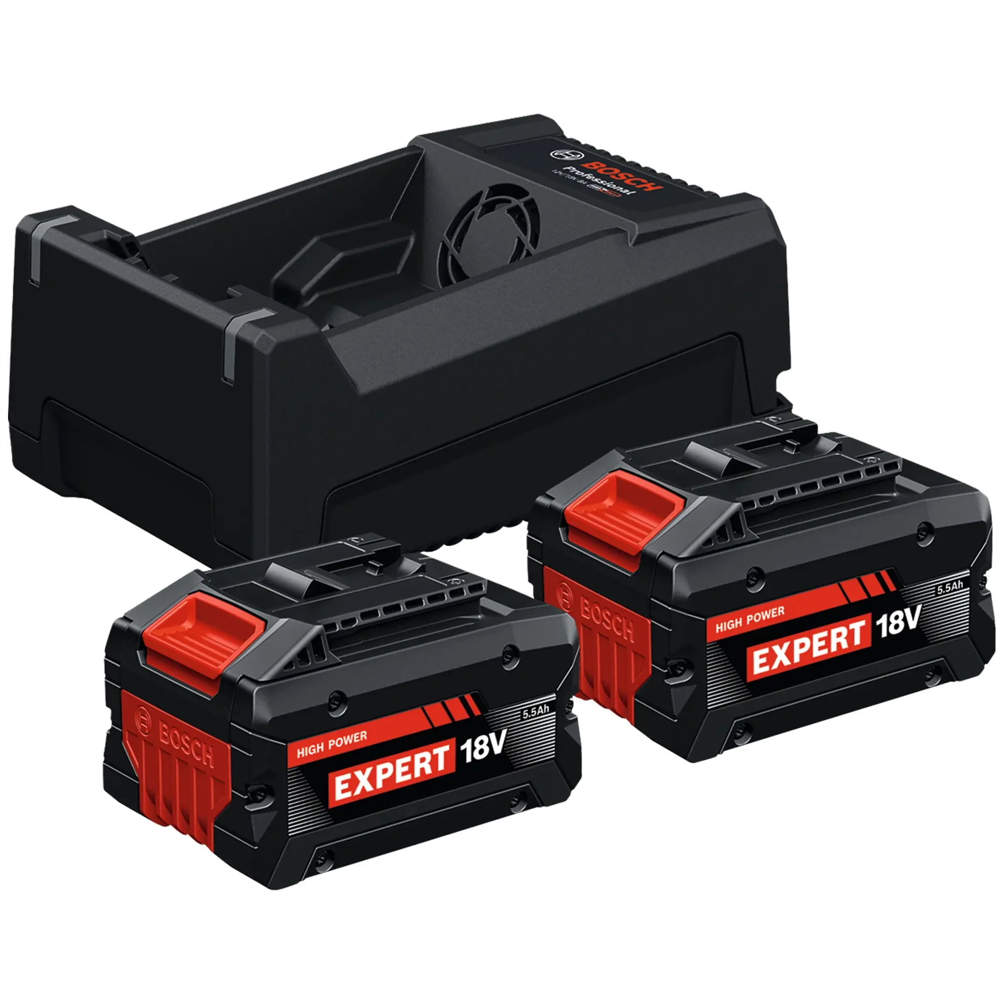 Starter Set Bosch Expert EXBA18V-55 18V 5.5Ah