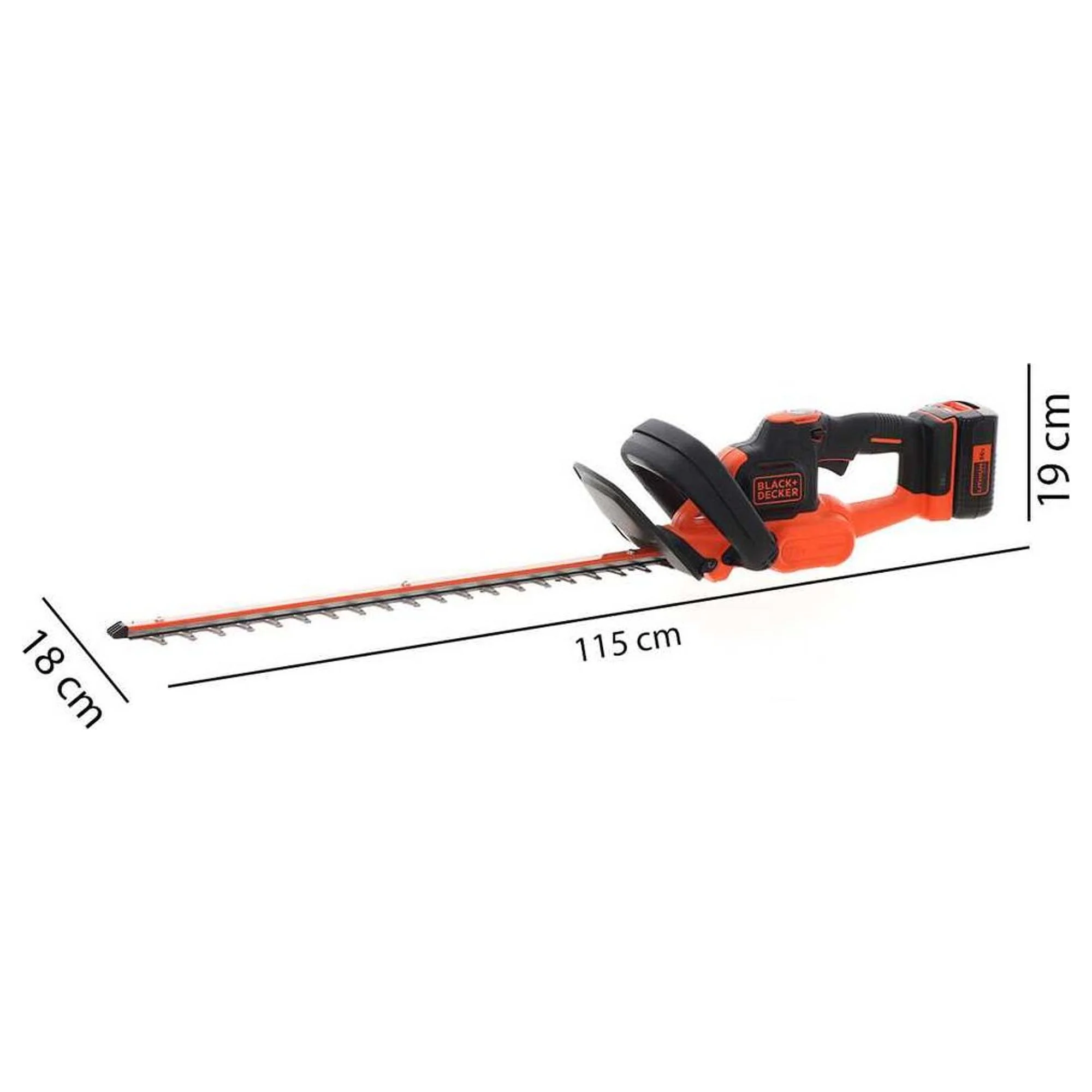 Tagliasiepi Black+Decker GTC18504PC-QW 18V 4Ah - Image 11