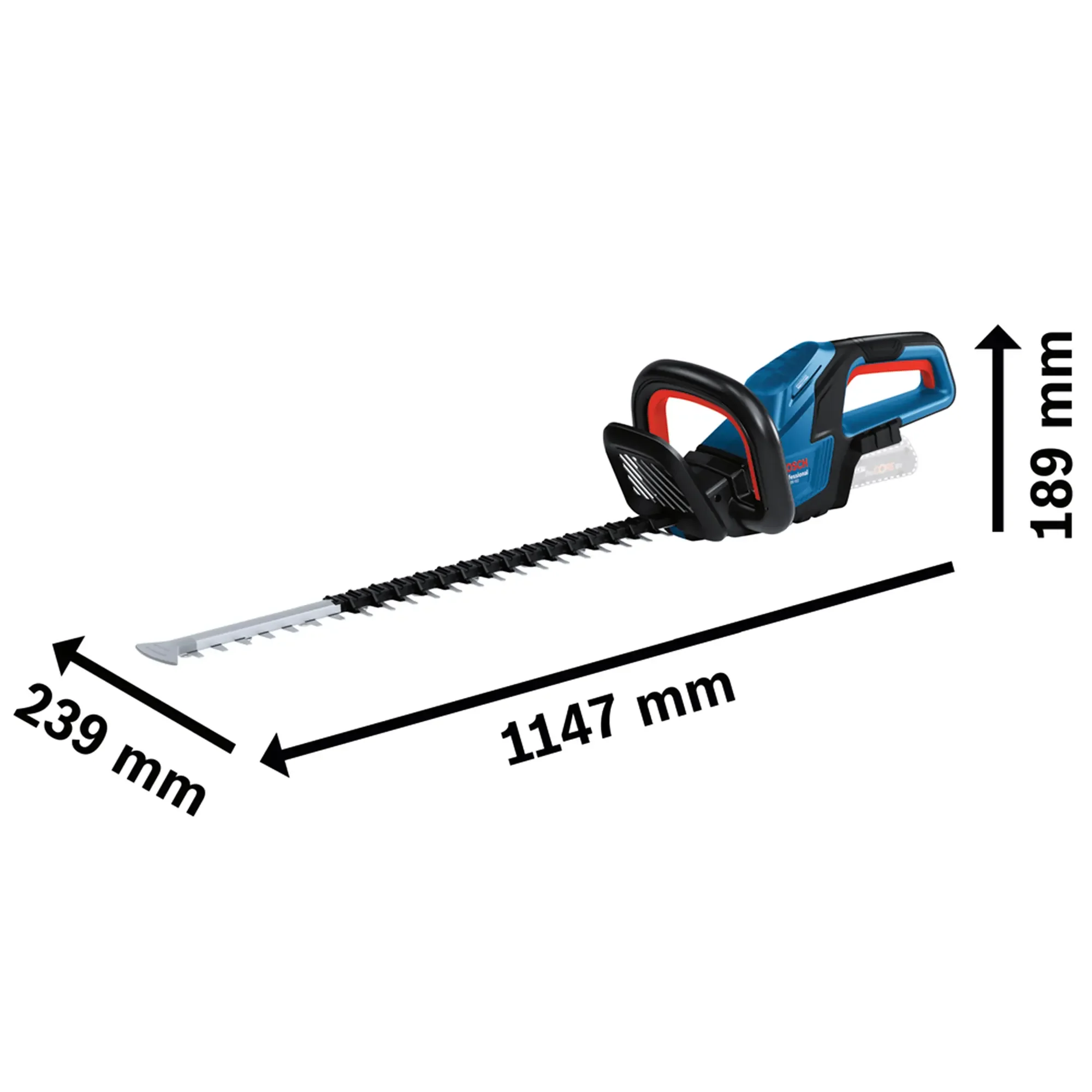 Tagliasiepi Bosch GHE 18V-60 - Image 2