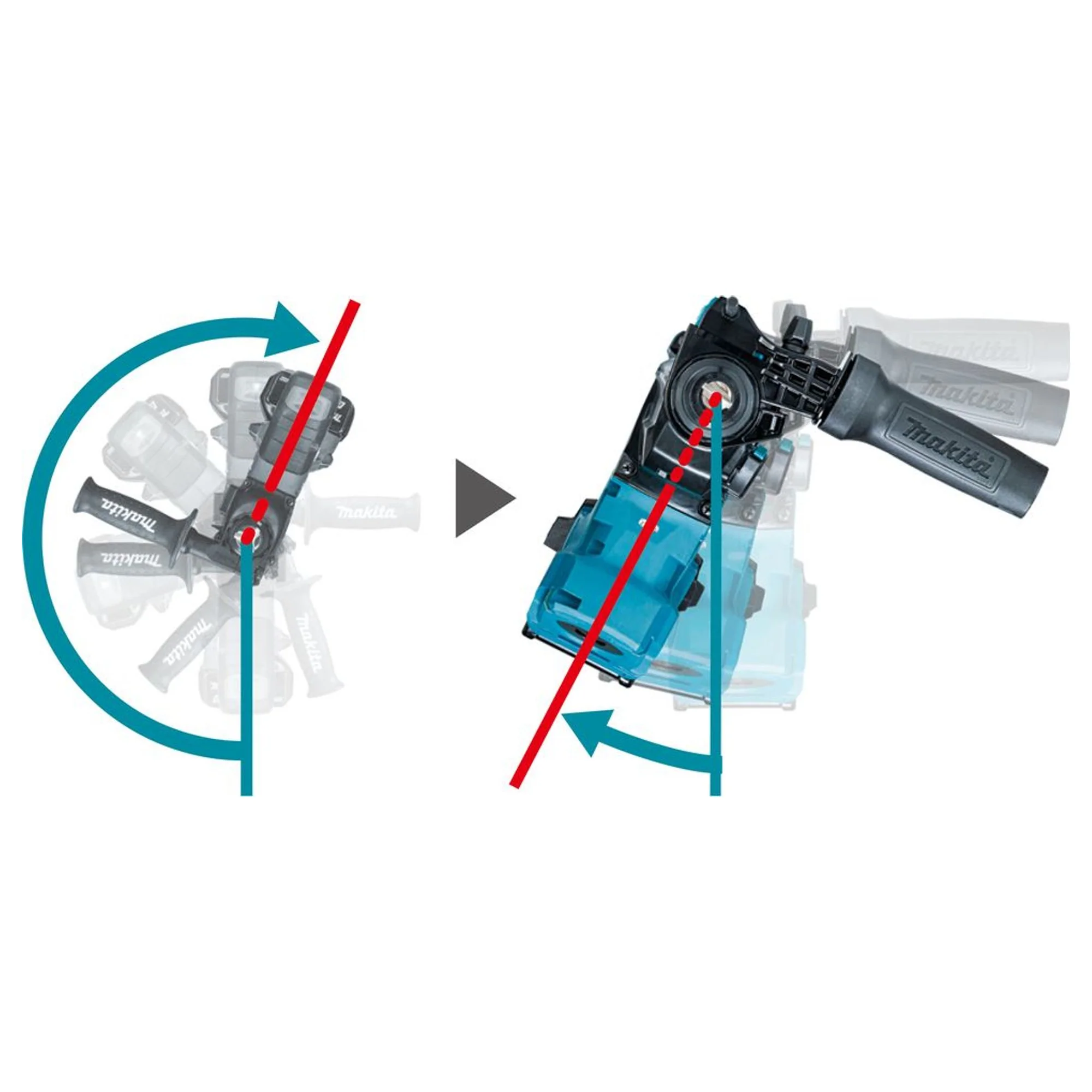 Tassellatore Makita HR011GZ01 40V - Image 44