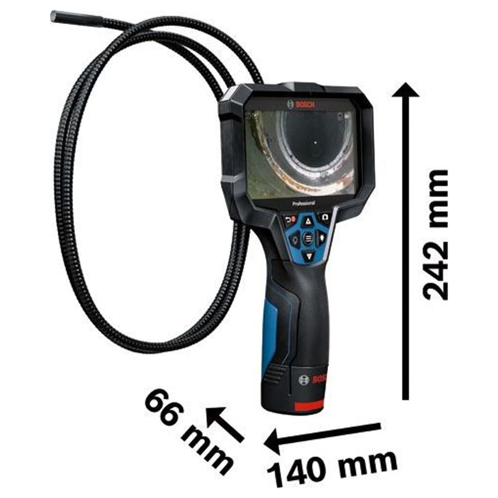 Telecamera Ispezione Bosch GIC 12V-5-27 C PRO 12V 2Ah - Image 4